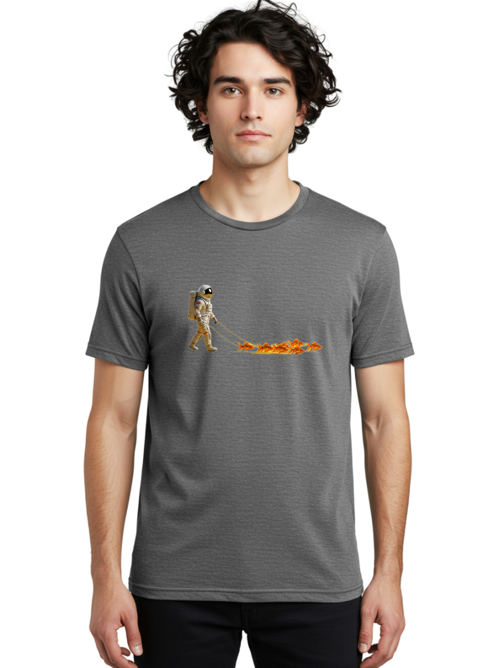 Astronaut-Mowing-Lawn Men'S Graphic Tee, 100% Cotton, Comfortable Casual Summer Wear, Machine Washable, Vintage Camera, Old Camera, Antique Camera, Black Camera, Classic Photography, Photography Equipment, Nostalgic Device, Film Camera, Bao082