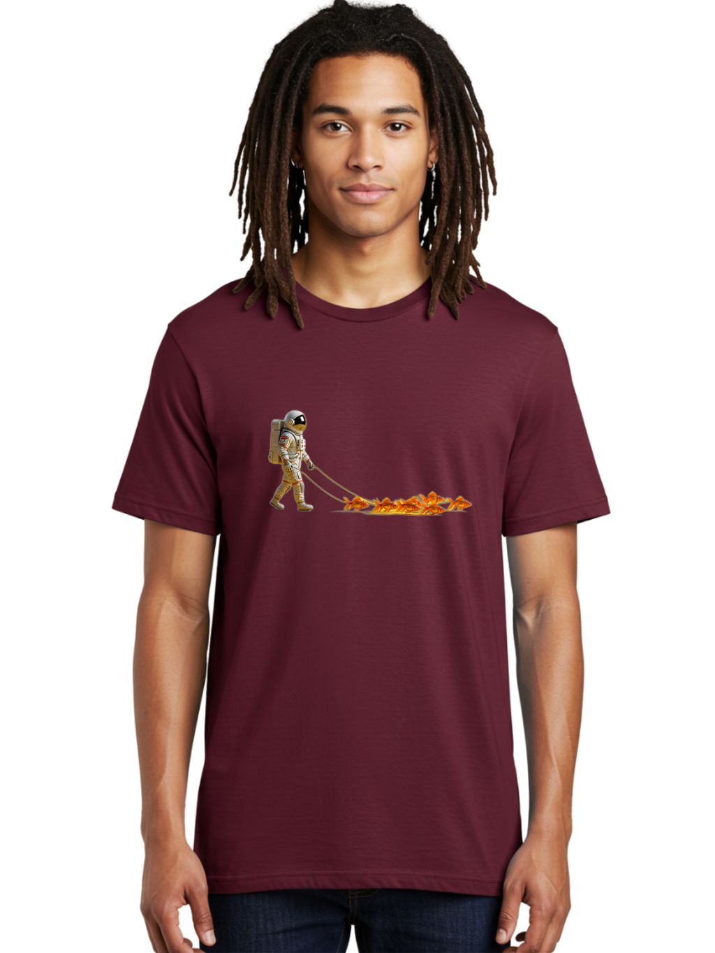 Astronaut-Mowing-Lawn Men'S Graphic Tee, 100% Cotton, Comfortable Casual Summer Wear, Machine Washable, Vintage Camera, Old Camera, Antique Camera, Black Camera, Classic Photography, Photography Equipment, Nostalgic Device, Film Camera, Bao082