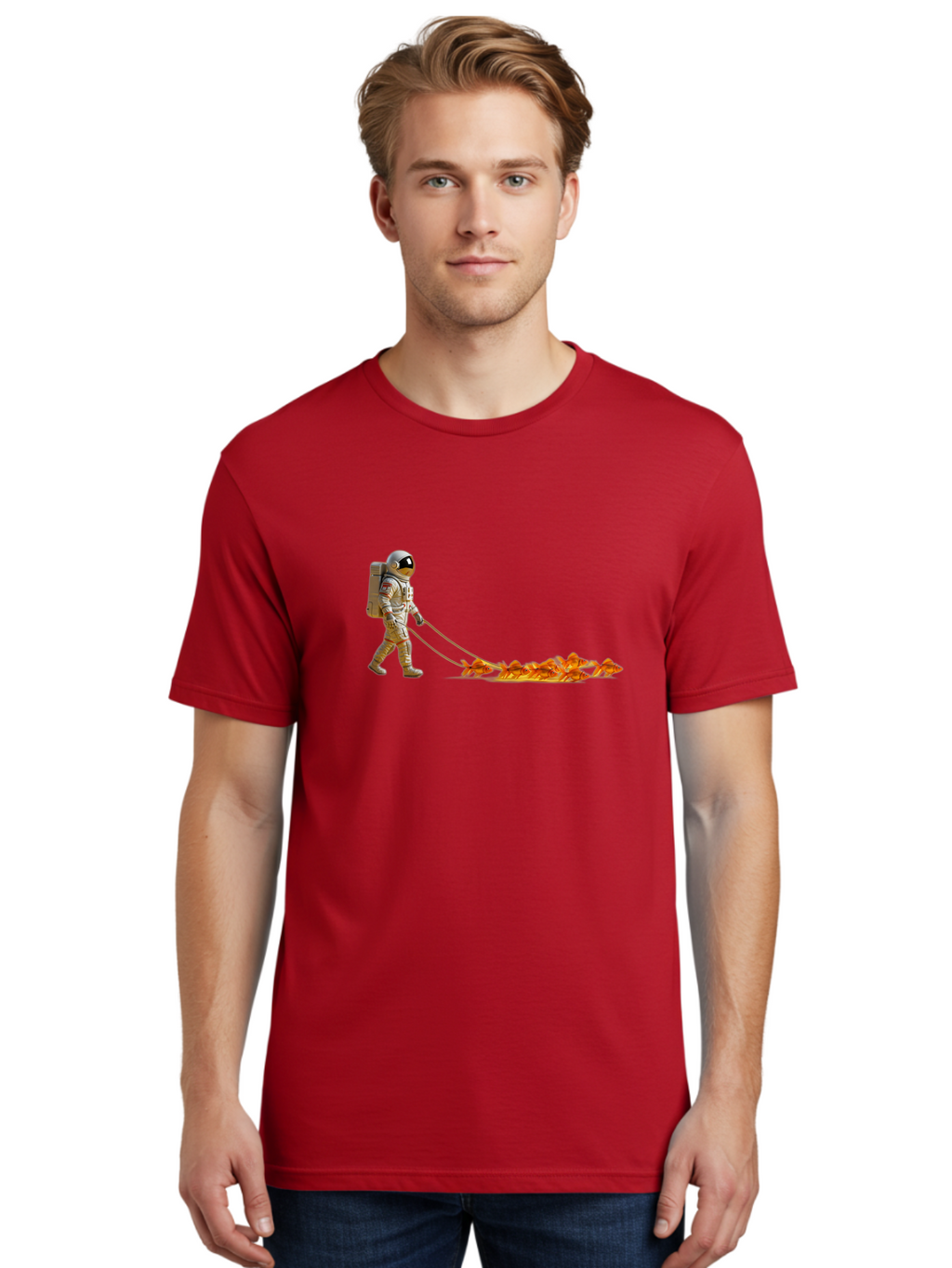 Astronaut-Mowing-Lawn Men'S Graphic Tee, 100% Cotton, Comfortable Casual Summer Wear, Machine Washable, Vintage Camera, Old Camera, Antique Camera, Black Camera, Classic Photography, Photography Equipment, Nostalgic Device, Film Camera, Bao082