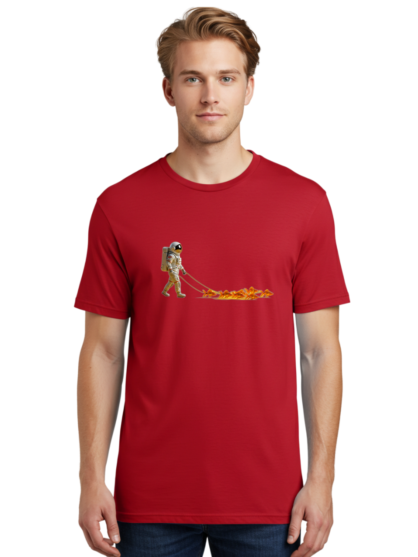 Astronaut-Mowing-Lawn Men'S Graphic Tee, 100% Cotton, Comfortable Casual Summer Wear, Machine Washable, Vintage Camera, Old Camera, Antique Camera, Black Camera, Classic Photography, Photography Equipment, Nostalgic Device, Film Camera, Bao082