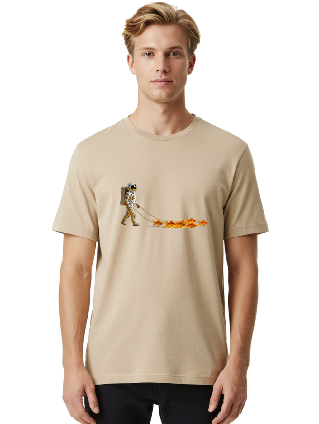 Astronaut-Mowing-Lawn Men'S Graphic Tee, 100% Cotton, Comfortable Casual Summer Wear, Machine Washable, Vintage Camera, Old Camera, Antique Camera, Black Camera, Classic Photography, Photography Equipment, Nostalgic Device, Film Camera, Bao082