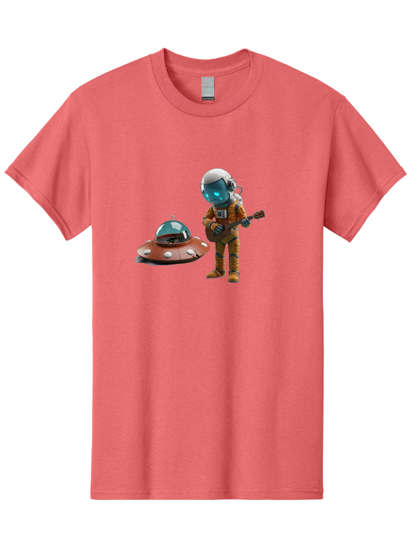 Astronaut-Playing-Guitar Men'S Graphic Tee, 100% Cotton, Comfortable Casual Summer Wear, Machine Washable, Vintage Camera, Old Camera, Antique Camera, Black Camera, Classic Photography, Photography Equipment, Nostalgic Device, Film Camera, Bao083