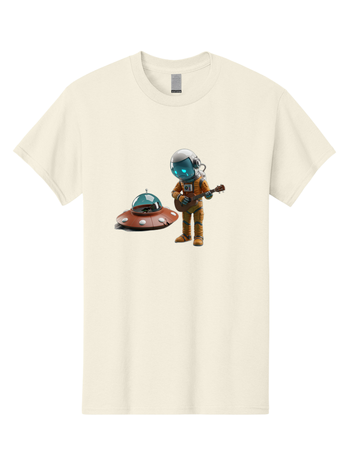 Astronaut-Playing-Guitar Men'S Graphic Tee, 100% Cotton, Comfortable Casual Summer Wear, Machine Washable, Vintage Camera, Old Camera, Antique Camera, Black Camera, Classic Photography, Photography Equipment, Nostalgic Device, Film Camera, Bao083