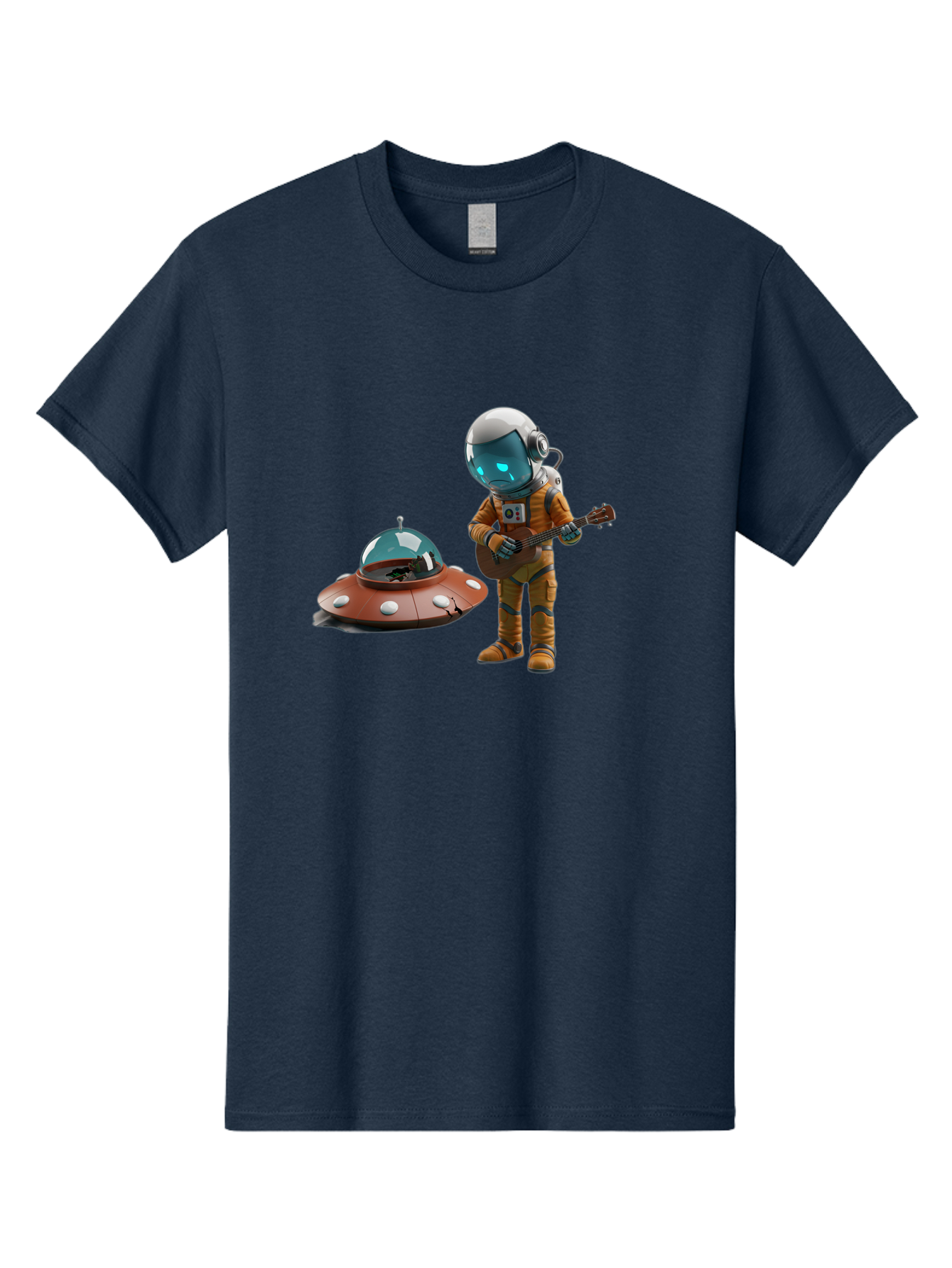 Astronaut-Playing-Guitar Men'S Graphic Tee, 100% Cotton, Comfortable Casual Summer Wear, Machine Washable, Vintage Camera, Old Camera, Antique Camera, Black Camera, Classic Photography, Photography Equipment, Nostalgic Device, Film Camera, Bao083