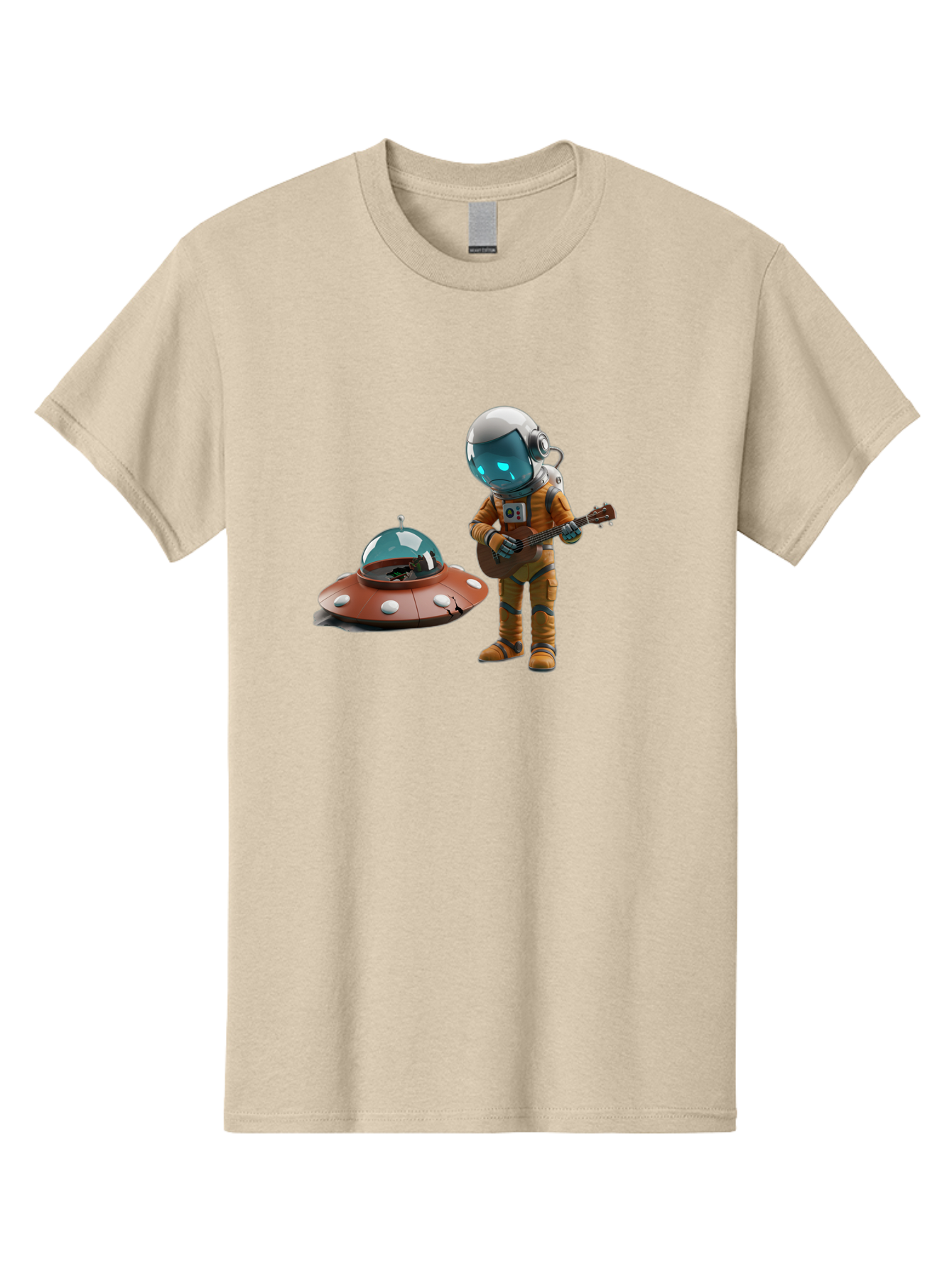 Astronaut-Playing-Guitar Men'S Graphic Tee, 100% Cotton, Comfortable Casual Summer Wear, Machine Washable, Vintage Camera, Old Camera, Antique Camera, Black Camera, Classic Photography, Photography Equipment, Nostalgic Device, Film Camera, Bao083