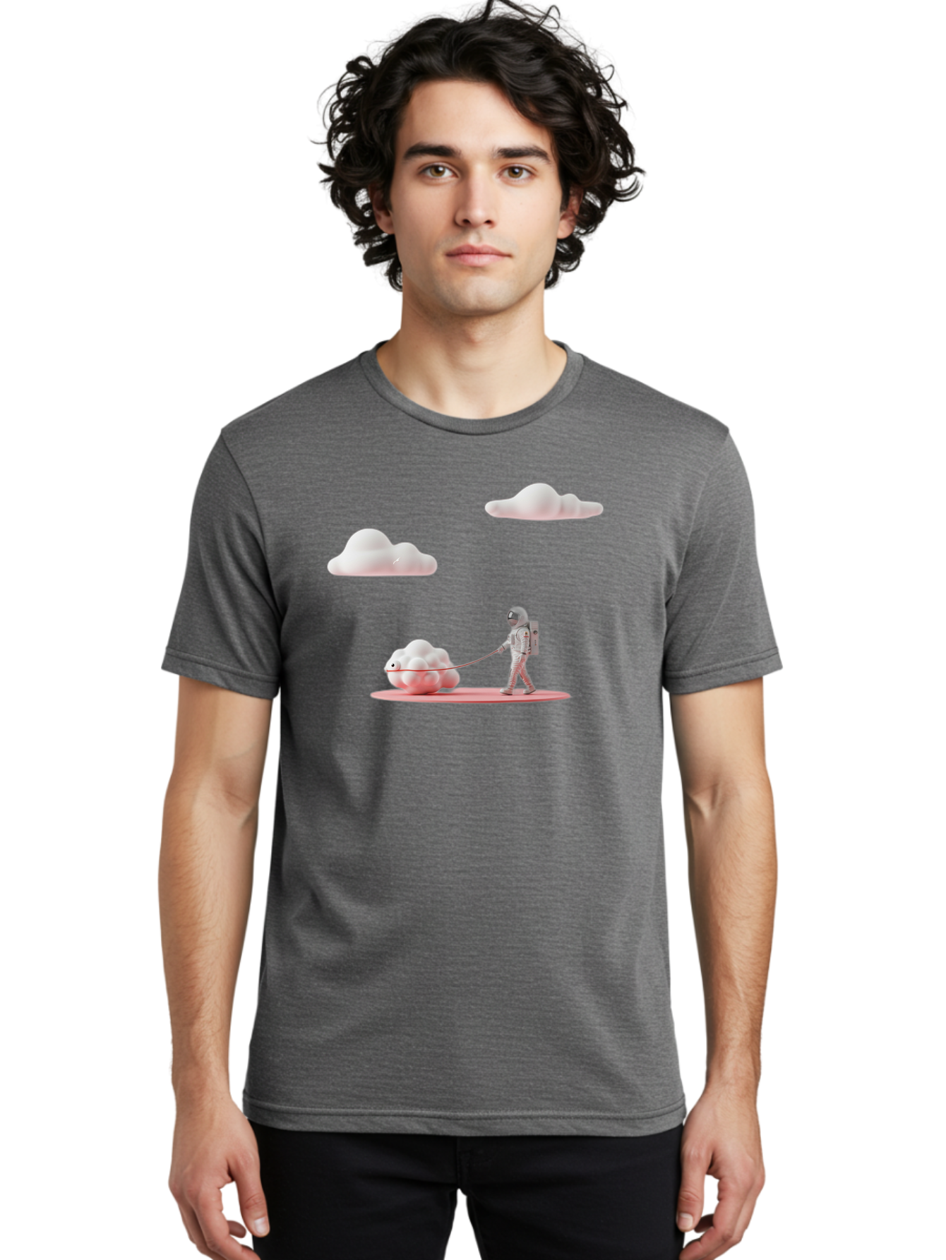 Astronaut-Walking-A-Cloud Men'S Graphic Tee, 100% Cotton, Comfortable Casual Summer Wear, Machine Washable, Vintage Camera, Old Camera, Antique Camera, Black Camera, Classic Photography, Photography Equipment, Nostalgic Device, Film Camera, Bao084