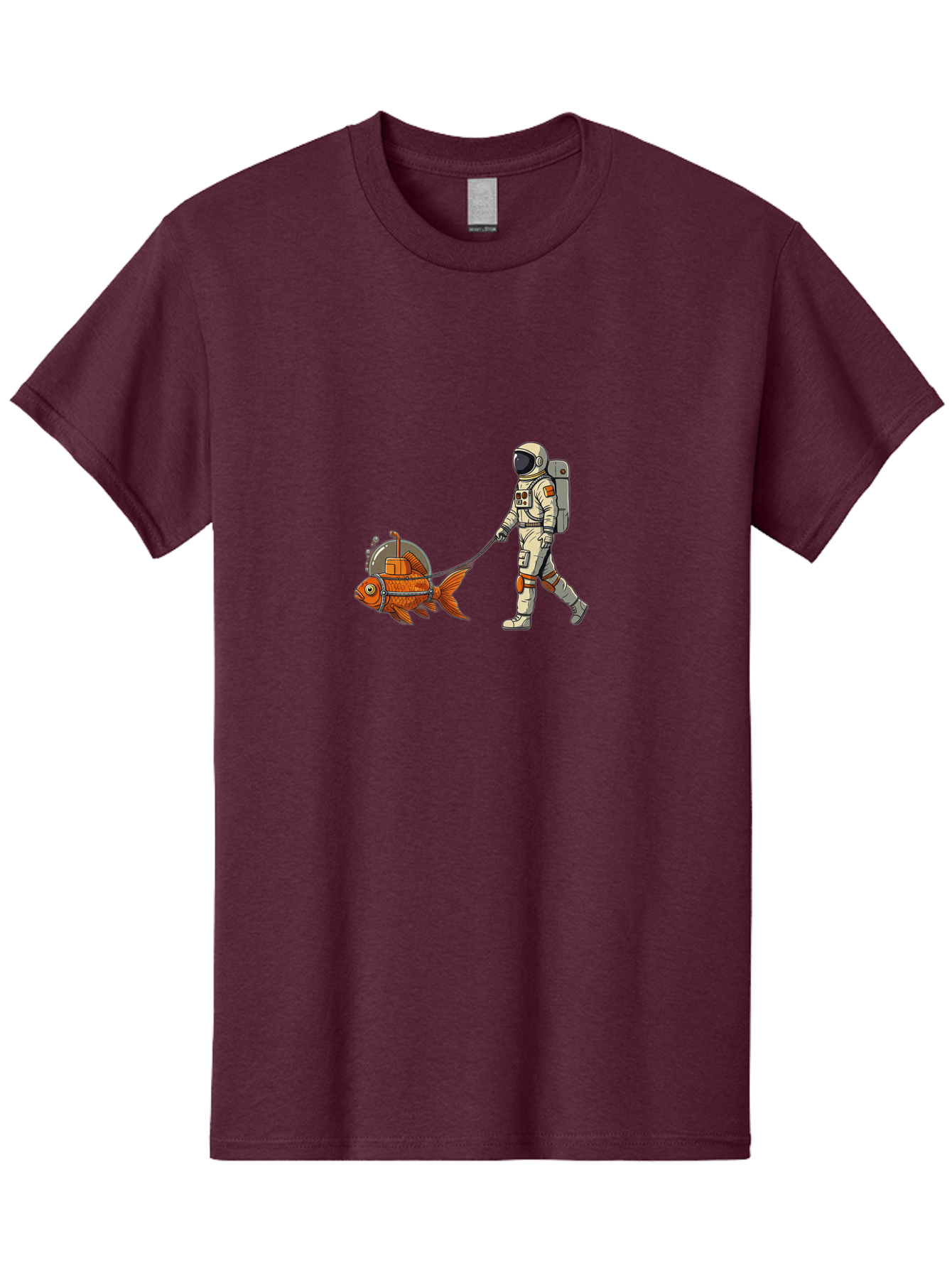 Astronaut-Walking-Fish-1 Men'S Graphic Tee, 100% Cotton, Comfortable Casual Summer Wear, Machine Washable, Vintage Camera, Old Camera, Antique Camera, Black Camera, Classic Photography, Photography Equipment, Nostalgic Device, Film Camera, Bao085