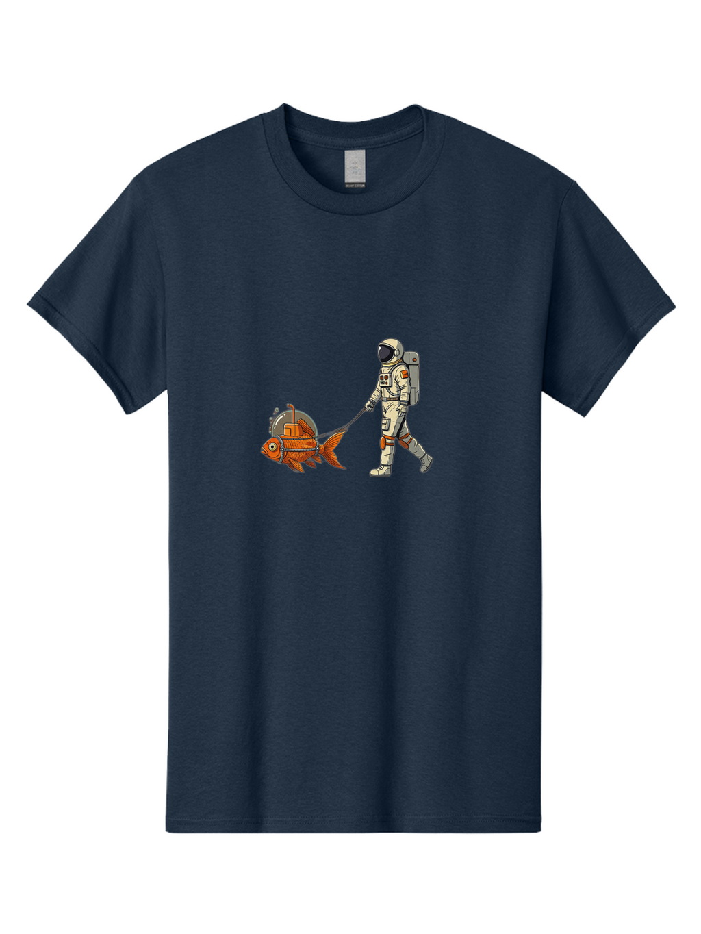 Astronaut-Walking-Fish-1 Men'S Graphic Tee, 100% Cotton, Comfortable Casual Summer Wear, Machine Washable, Vintage Camera, Old Camera, Antique Camera, Black Camera, Classic Photography, Photography Equipment, Nostalgic Device, Film Camera, Bao085