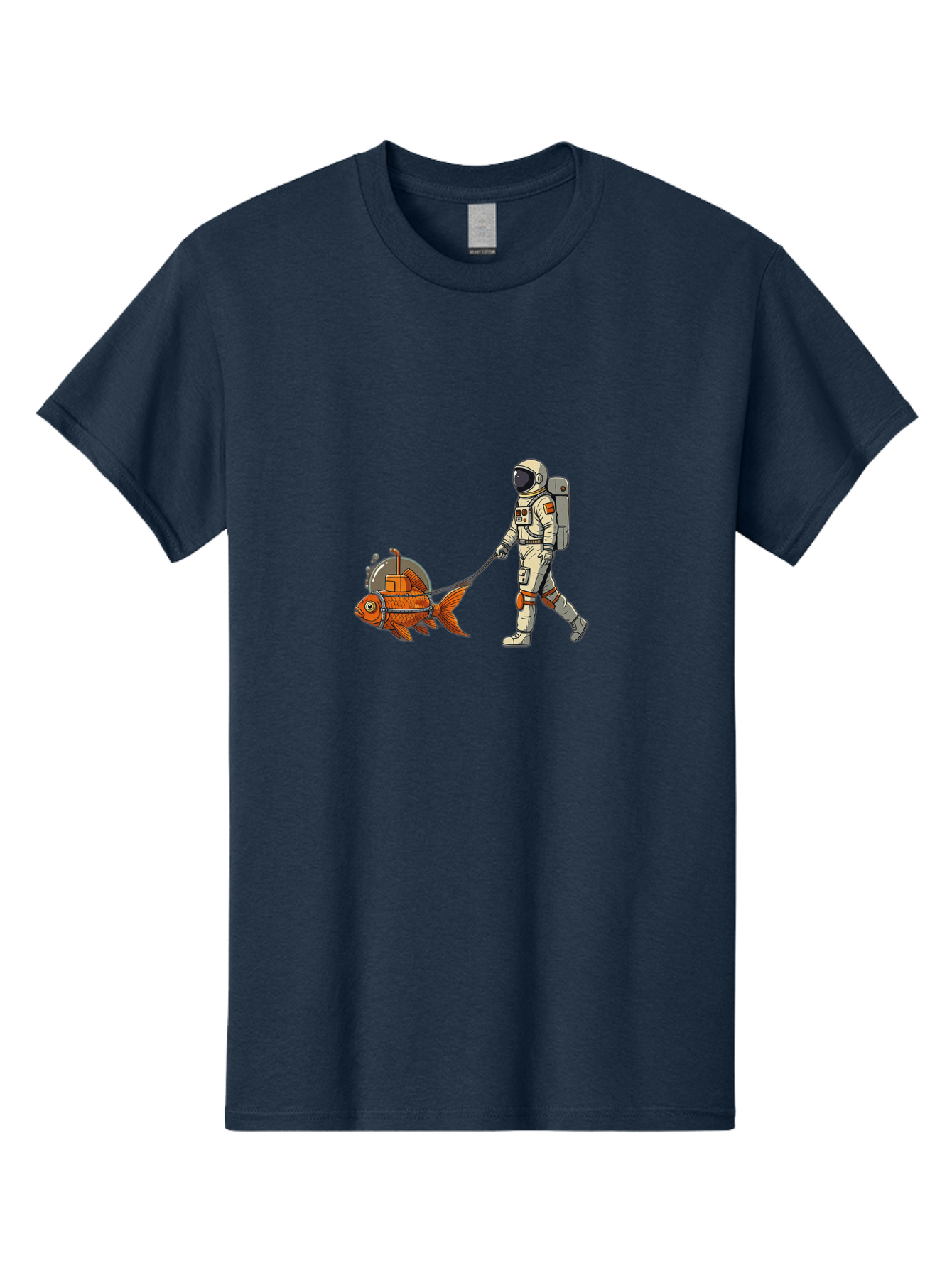 Astronaut-Walking-Fish-1 Men'S Graphic Tee, 100% Cotton, Comfortable Casual Summer Wear, Machine Washable, Vintage Camera, Old Camera, Antique Camera, Black Camera, Classic Photography, Photography Equipment, Nostalgic Device, Film Camera, Bao085