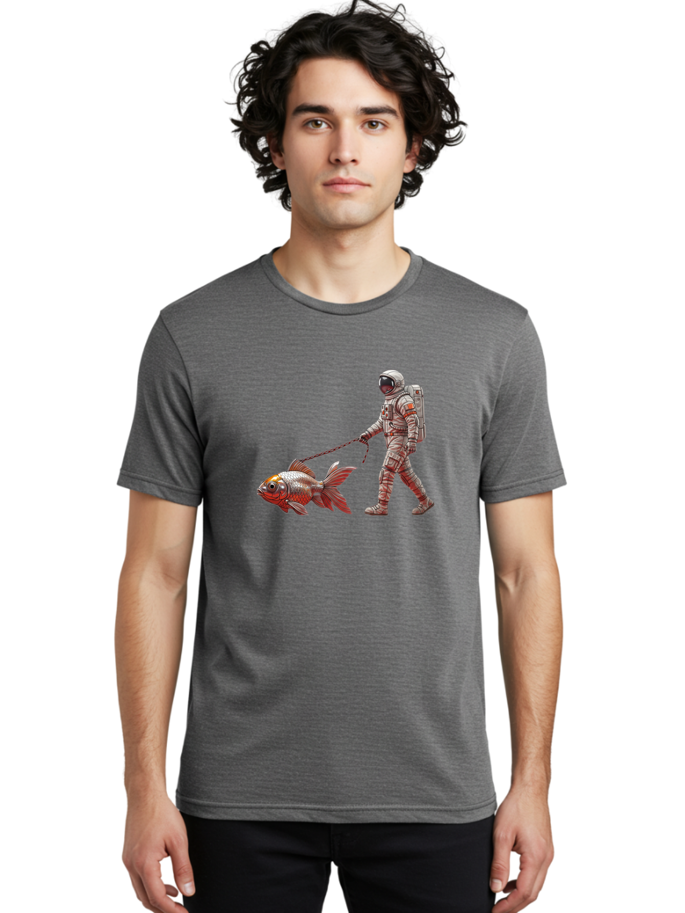 Astronaut-Walking-Fish Men'S Graphic Tee, 100% Cotton, Comfortable Casual Summer Wear, Machine Washable, Vintage Camera, Old Camera, Antique Camera, Black Camera, Classic Photography, Photography Equipment, Nostalgic Device, Film Camera, Bao086