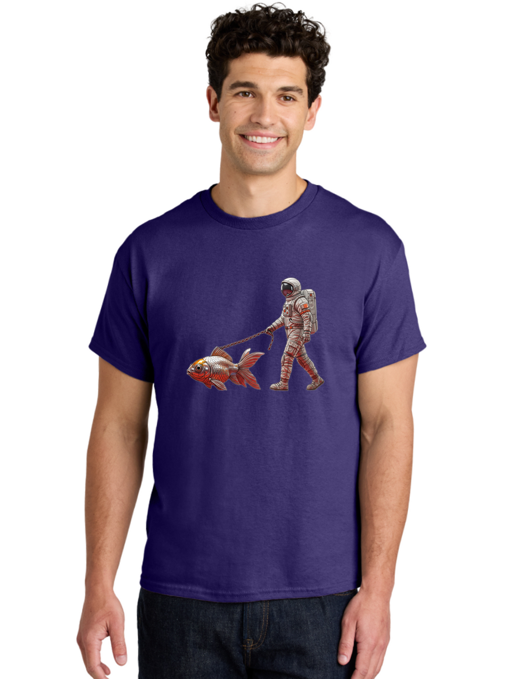 Astronaut-Walking-Fish Men'S Graphic Tee, 100% Cotton, Comfortable Casual Summer Wear, Machine Washable, Vintage Camera, Old Camera, Antique Camera, Black Camera, Classic Photography, Photography Equipment, Nostalgic Device, Film Camera, Bao086