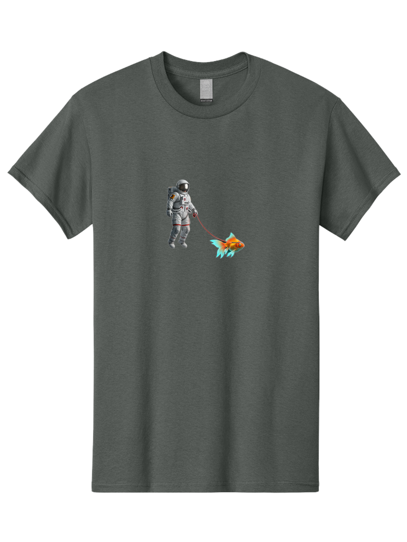 Astronaut-Walking-Goldfish-1 Men'S Graphic Tee, 100% Cotton, Comfortable Casual Summer Wear, Machine Washable, Vintage Camera, Old Camera, Antique Camera, Black Camera, Classic Photography, Photography Equipment, Nostalgic Device, Film Camera, Bao087