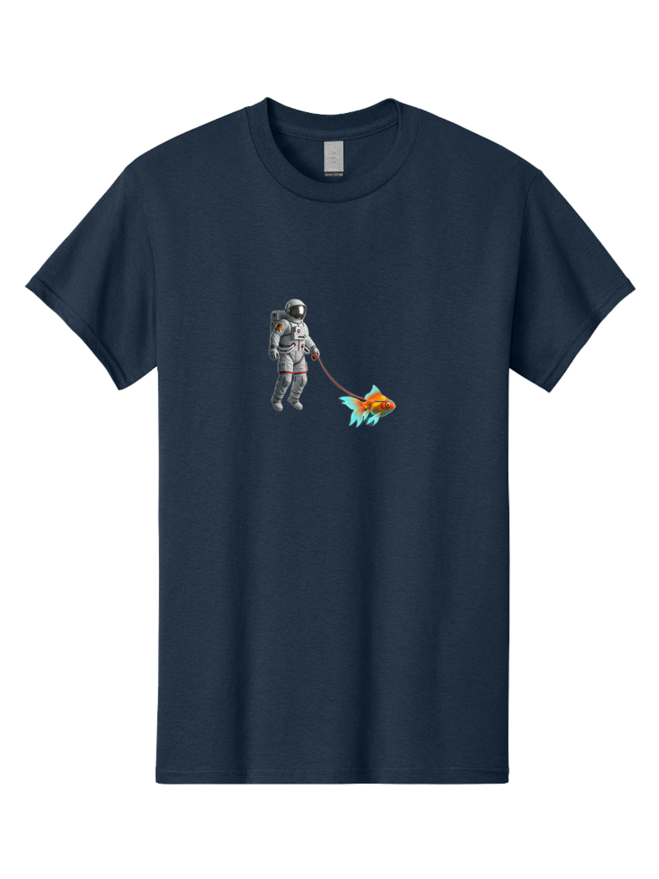 Astronaut-Walking-Goldfish-1 Men'S Graphic Tee, 100% Cotton, Comfortable Casual Summer Wear, Machine Washable, Vintage Camera, Old Camera, Antique Camera, Black Camera, Classic Photography, Photography Equipment, Nostalgic Device, Film Camera, Bao087