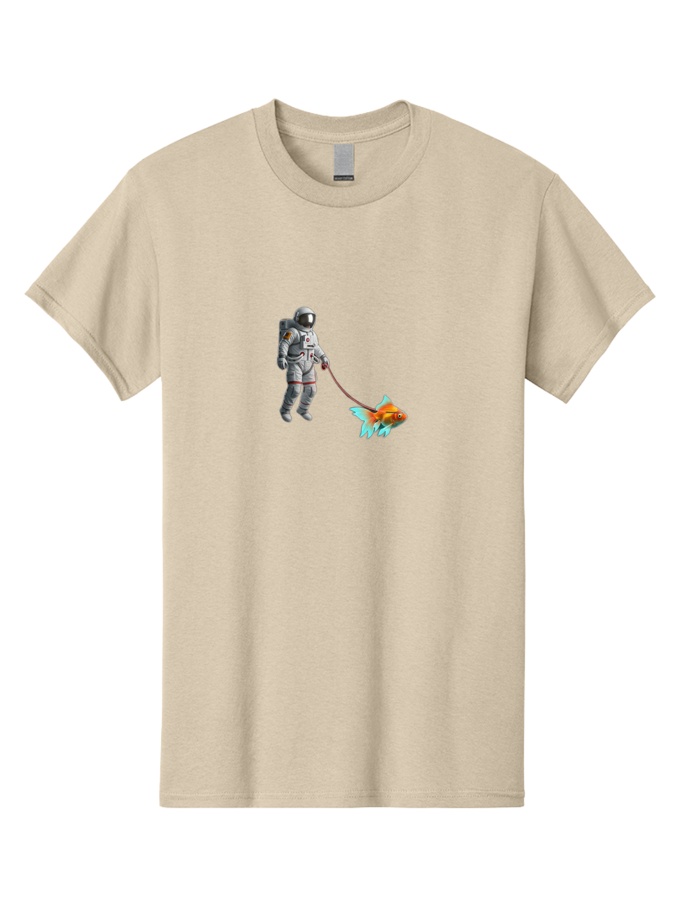 Astronaut-Walking-Goldfish-1 Men'S Graphic Tee, 100% Cotton, Comfortable Casual Summer Wear, Machine Washable, Vintage Camera, Old Camera, Antique Camera, Black Camera, Classic Photography, Photography Equipment, Nostalgic Device, Film Camera, Bao087