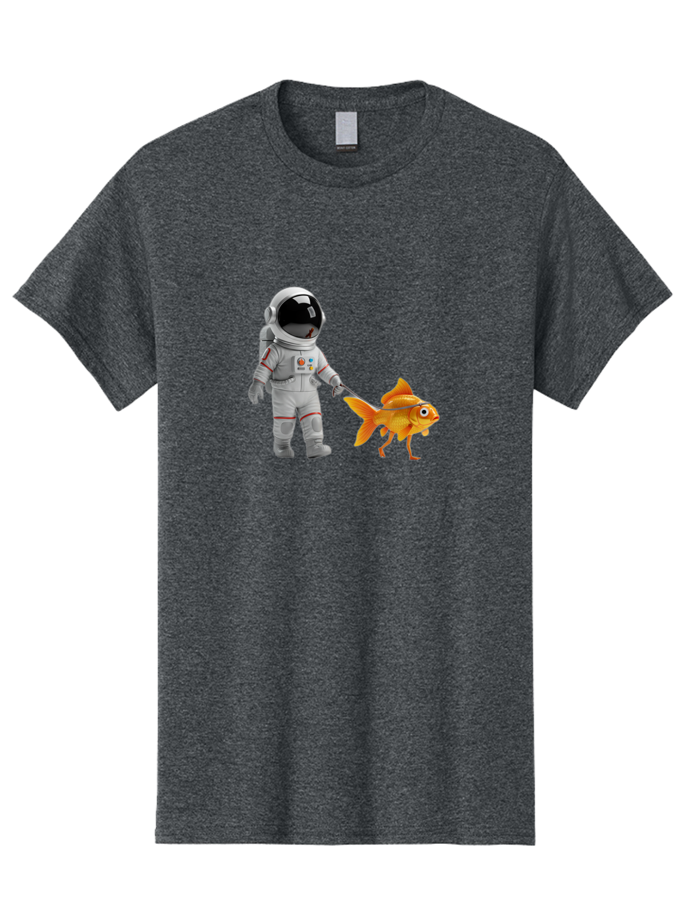 Astronaut-Walking-Goldfish-2 Men'S Graphic Tee, 100% Cotton, Comfortable Casual Summer Wear, Machine Washable, Vintage Camera, Old Camera, Antique Camera, Black Camera, Classic Photography, Photography Equipment, Nostalgic Device, Film Camera, Bao089