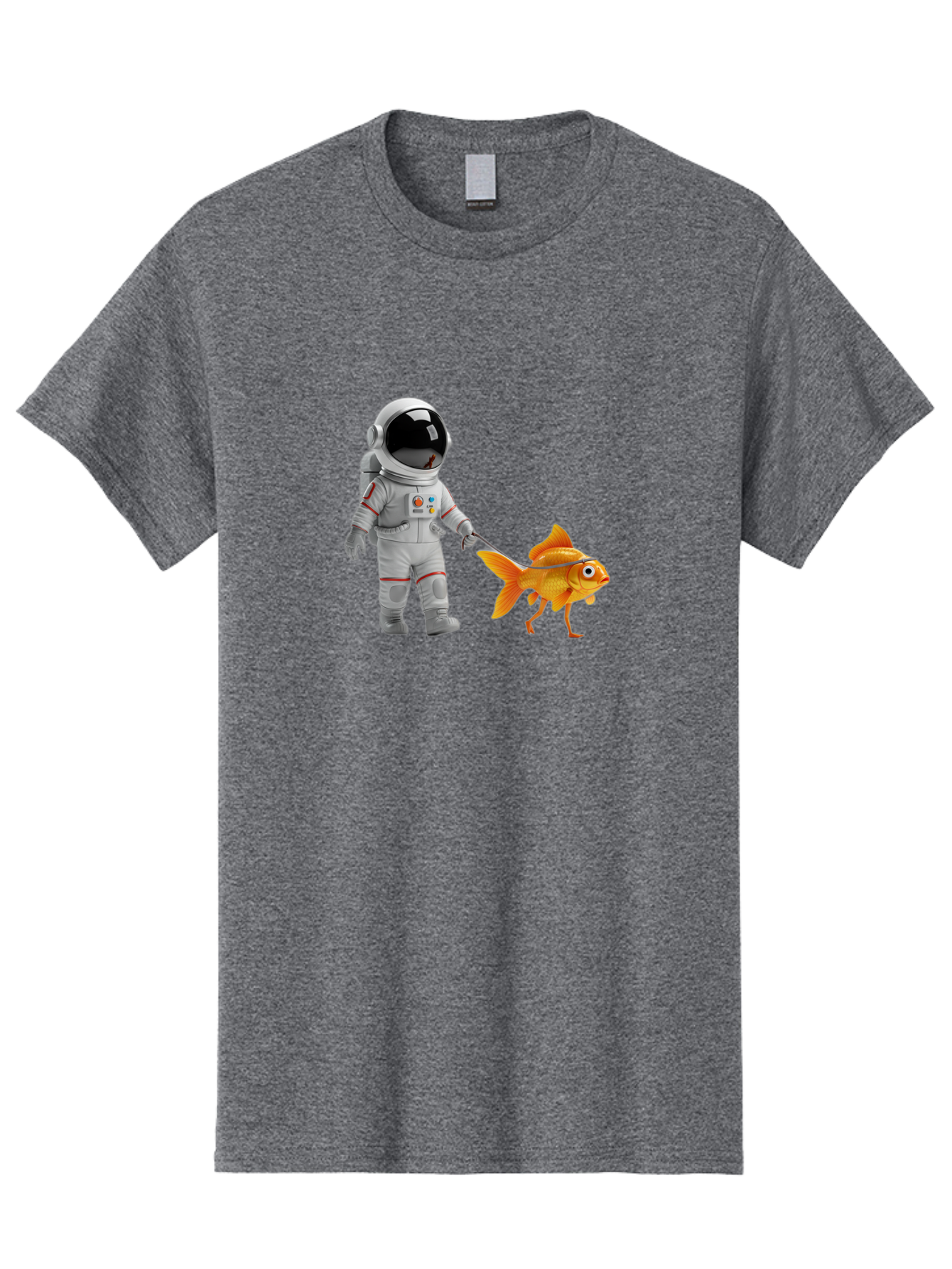 Astronaut-Walking-Goldfish-2 Men'S Graphic Tee, 100% Cotton, Comfortable Casual Summer Wear, Machine Washable, Vintage Camera, Old Camera, Antique Camera, Black Camera, Classic Photography, Photography Equipment, Nostalgic Device, Film Camera, Bao089