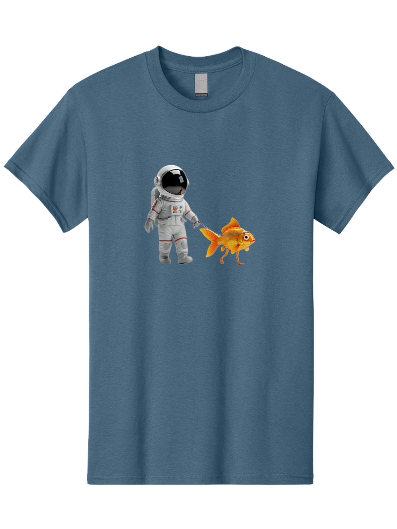 Astronaut-Walking-Goldfish-2 Men'S Graphic Tee, 100% Cotton, Comfortable Casual Summer Wear, Machine Washable, Vintage Camera, Old Camera, Antique Camera, Black Camera, Classic Photography, Photography Equipment, Nostalgic Device, Film Camera, Bao089