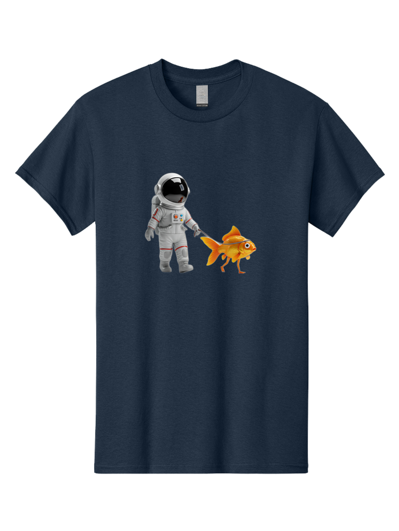 Astronaut-Walking-Goldfish-2 Men'S Graphic Tee, 100% Cotton, Comfortable Casual Summer Wear, Machine Washable, Vintage Camera, Old Camera, Antique Camera, Black Camera, Classic Photography, Photography Equipment, Nostalgic Device, Film Camera, Bao089
