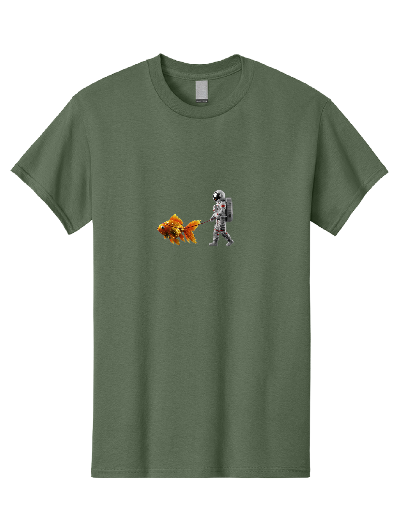 Astronaut-Walking-Goldfish-3 Men'S Graphic Tee, 100% Cotton, Comfortable Casual Summer Wear, Machine Washable, Vintage Camera, Old Camera, Antique Camera, Black Camera, Classic Photography, Photography Equipment, Nostalgic Device, Film Camera, Bao090