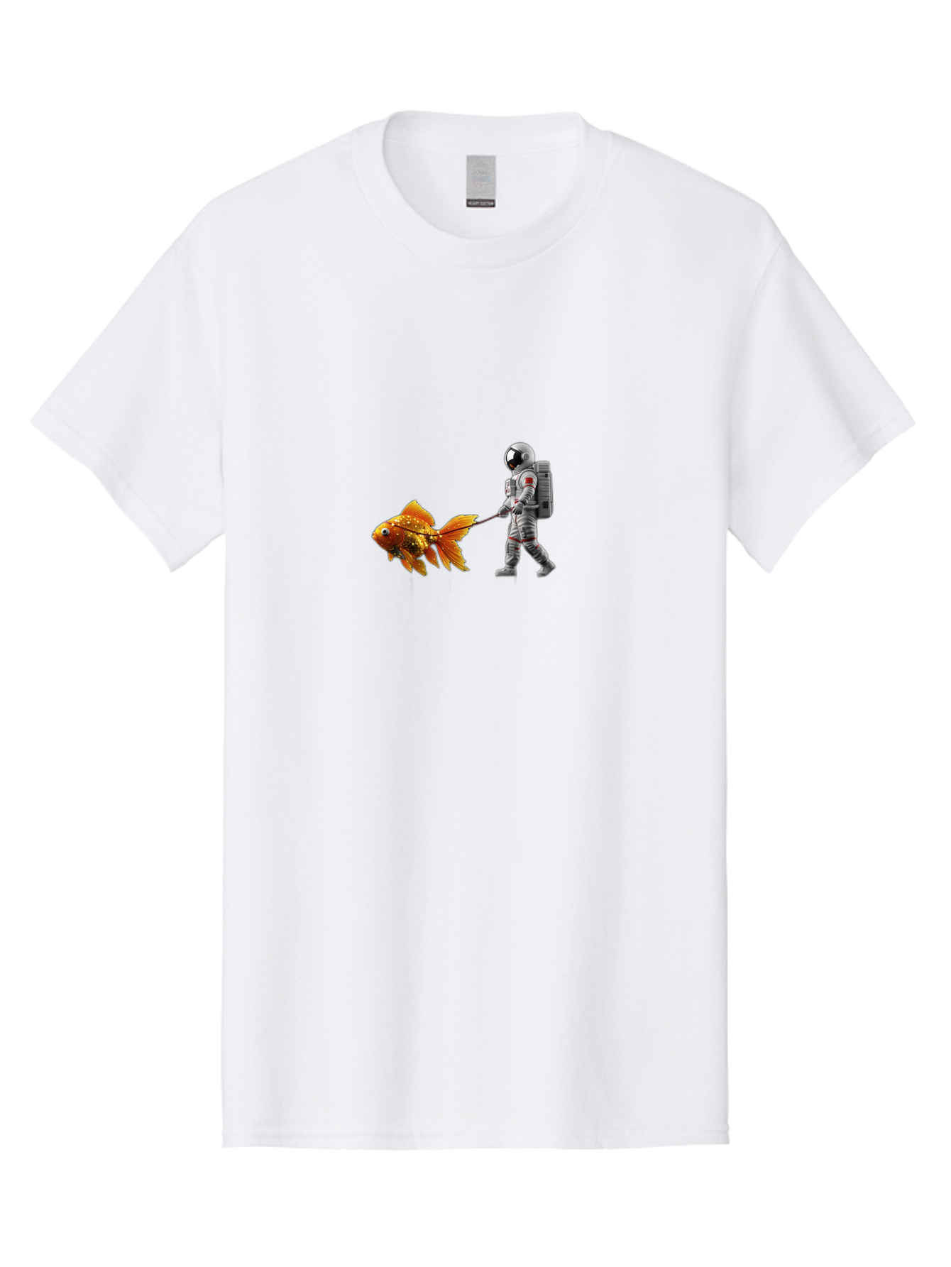 Astronaut-Walking-Goldfish-3 Men'S Graphic Tee, 100% Cotton, Comfortable Casual Summer Wear, Machine Washable, Vintage Camera, Old Camera, Antique Camera, Black Camera, Classic Photography, Photography Equipment, Nostalgic Device, Film Camera, Bao090