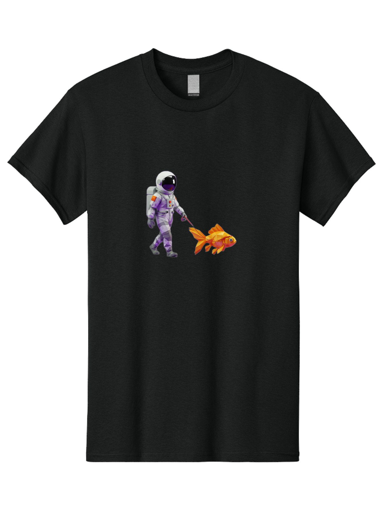 Astronaut-Walking-Goldfish-4 Men'S Graphic Tee, 100% Cotton, Comfortable Casual Summer Wear, Machine Washable, Vintage Camera, Old Camera, Antique Camera, Black Camera, Classic Photography, Photography Equipment, Nostalgic Device, Film Camera, Bao091