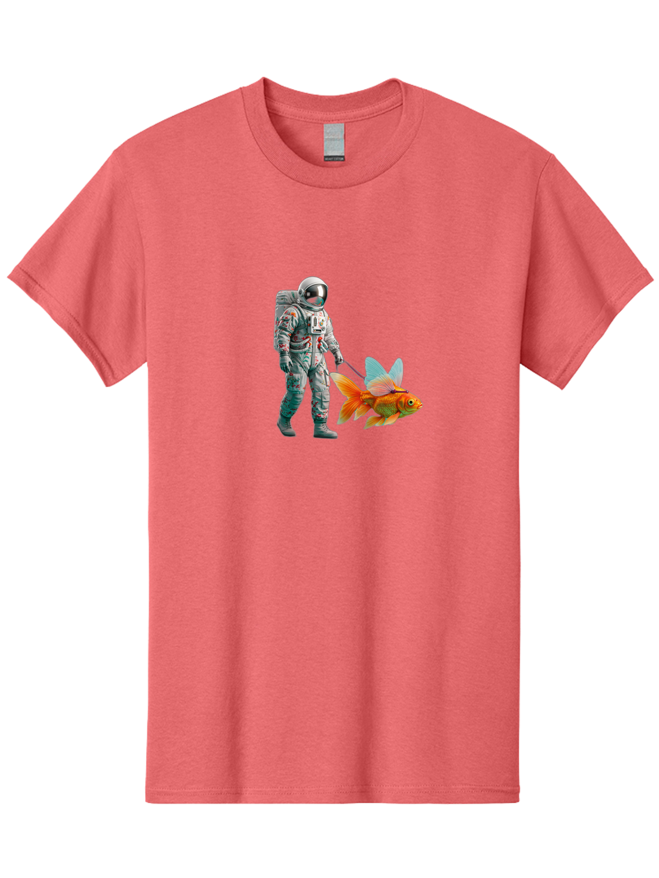 Astronaut-Walking-Goldfish-5 Men'S Graphic Tee, 100% Cotton, Comfortable Casual Summer Wear, Machine Washable, Vintage Camera, Old Camera, Antique Camera, Black Camera, Classic Photography, Photography Equipment, Nostalgic Device, Film Camera, Bao092