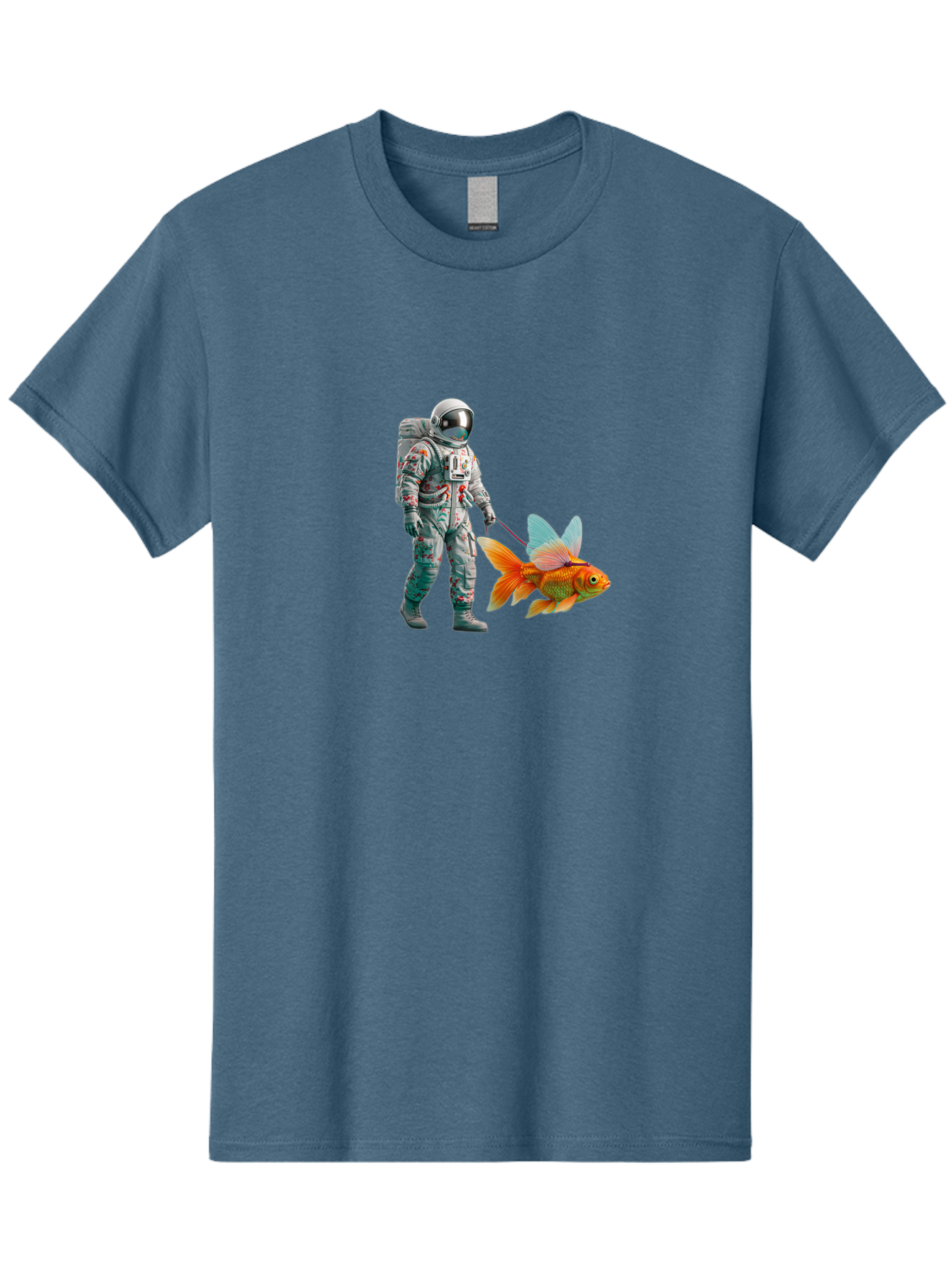 Astronaut-Walking-Goldfish-5 Men'S Graphic Tee, 100% Cotton, Comfortable Casual Summer Wear, Machine Washable, Vintage Camera, Old Camera, Antique Camera, Black Camera, Classic Photography, Photography Equipment, Nostalgic Device, Film Camera, Bao092