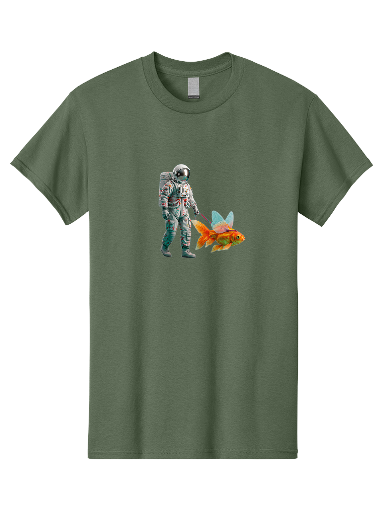 Astronaut-Walking-Goldfish-5 Men'S Graphic Tee, 100% Cotton, Comfortable Casual Summer Wear, Machine Washable, Vintage Camera, Old Camera, Antique Camera, Black Camera, Classic Photography, Photography Equipment, Nostalgic Device, Film Camera, Bao092
