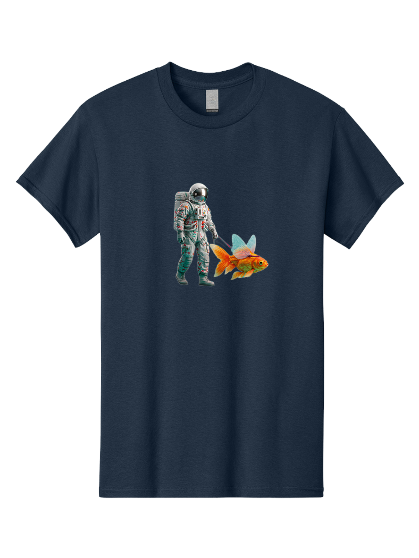 Astronaut-Walking-Goldfish-5 Men'S Graphic Tee, 100% Cotton, Comfortable Casual Summer Wear, Machine Washable, Vintage Camera, Old Camera, Antique Camera, Black Camera, Classic Photography, Photography Equipment, Nostalgic Device, Film Camera, Bao092
