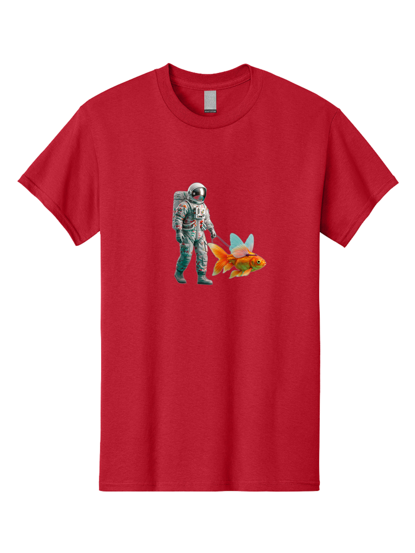 Astronaut-Walking-Goldfish-5 Men'S Graphic Tee, 100% Cotton, Comfortable Casual Summer Wear, Machine Washable, Vintage Camera, Old Camera, Antique Camera, Black Camera, Classic Photography, Photography Equipment, Nostalgic Device, Film Camera, Bao092
