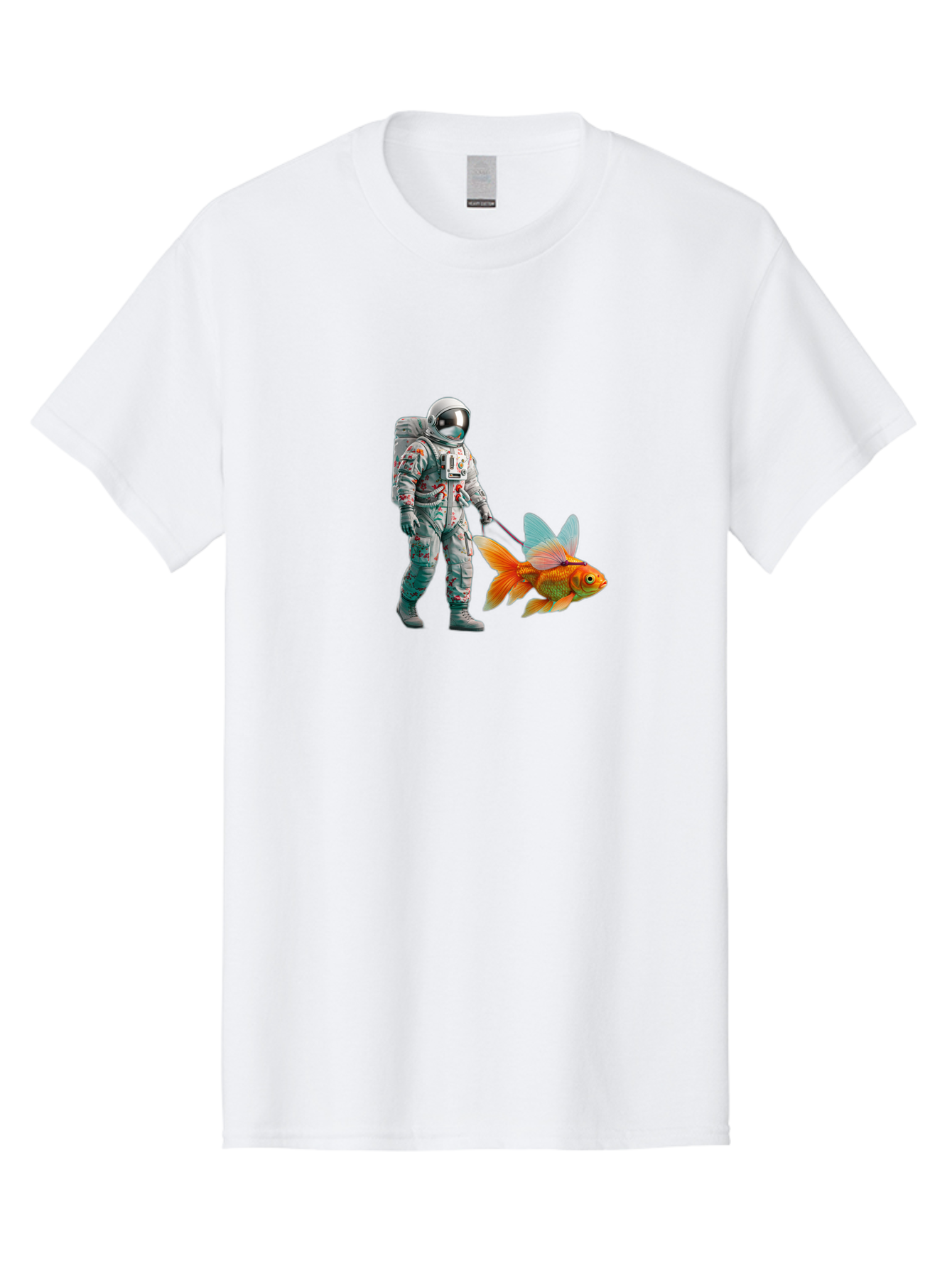 Astronaut-Walking-Goldfish-5 Men'S Graphic Tee, 100% Cotton, Comfortable Casual Summer Wear, Machine Washable, Vintage Camera, Old Camera, Antique Camera, Black Camera, Classic Photography, Photography Equipment, Nostalgic Device, Film Camera, Bao092
