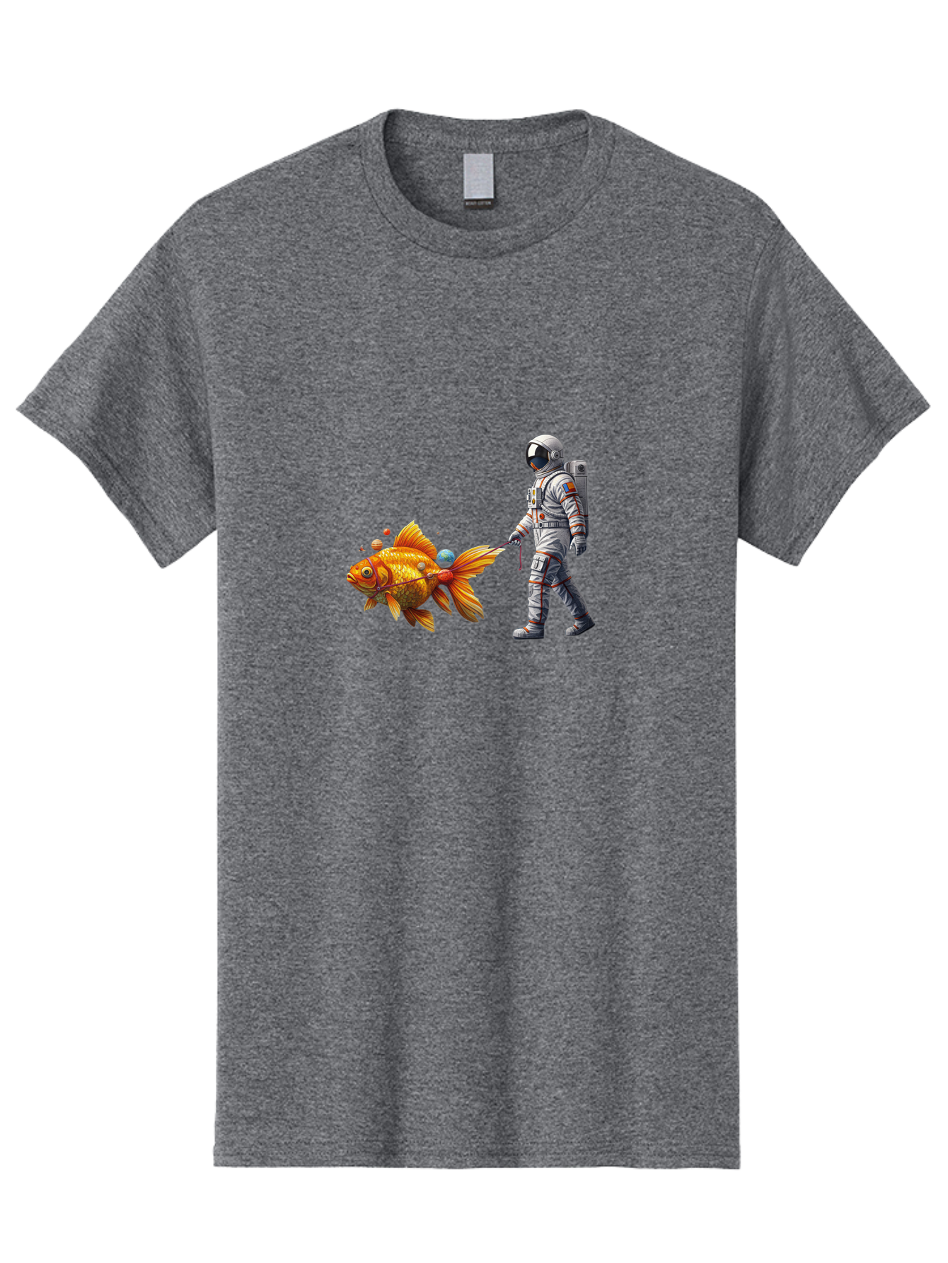 Astronaut-Walking-Goldfish-6 Men'S Graphic Tee, 100% Cotton, Comfortable Casual Summer Wear, Machine Washable, Vintage Camera, Old Camera, Antique Camera, Black Camera, Classic Photography, Photography Equipment, Nostalgic Device, Film Camera, Bao093