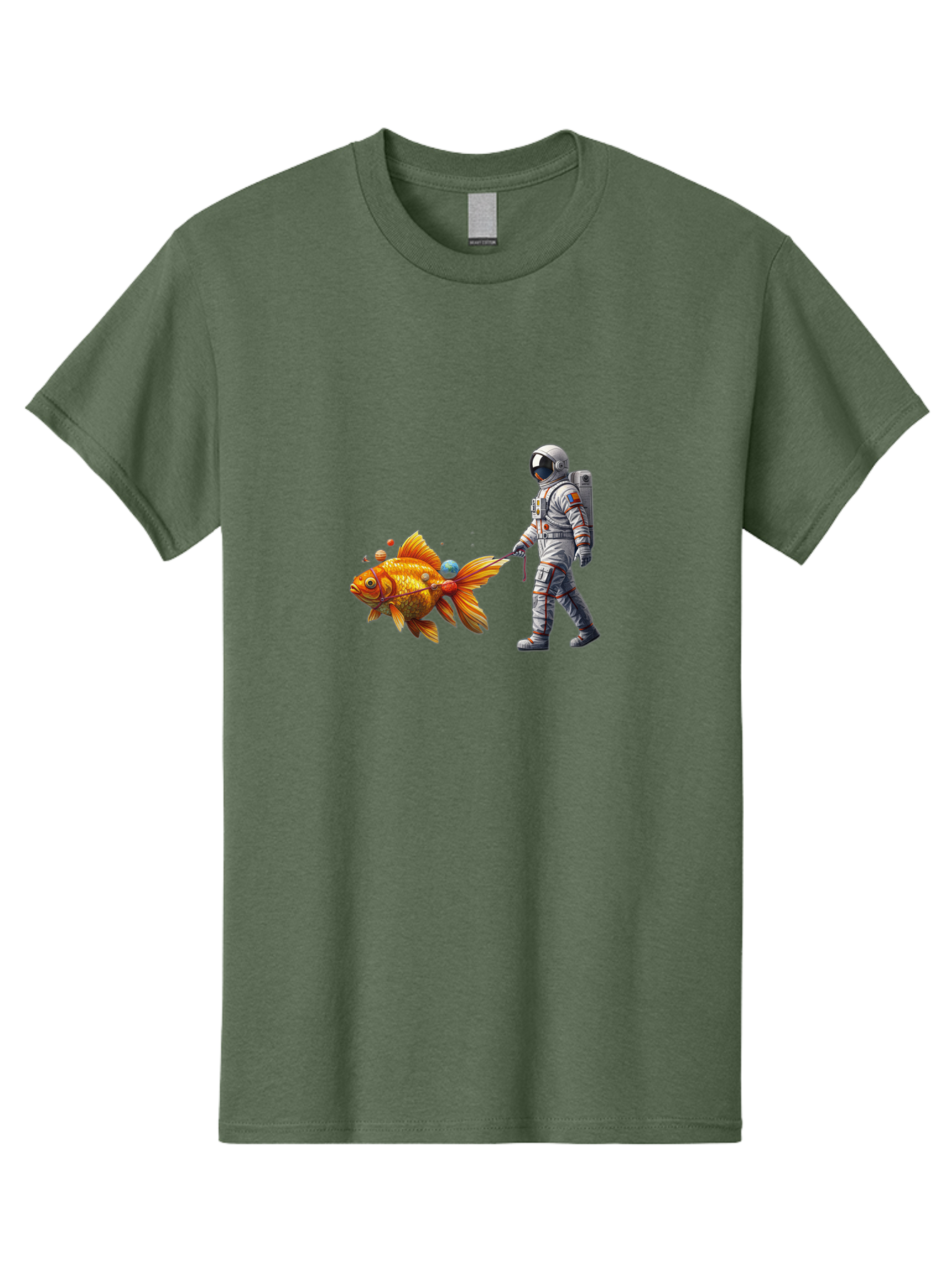 Astronaut-Walking-Goldfish-6 Men'S Graphic Tee, 100% Cotton, Comfortable Casual Summer Wear, Machine Washable, Vintage Camera, Old Camera, Antique Camera, Black Camera, Classic Photography, Photography Equipment, Nostalgic Device, Film Camera, Bao093