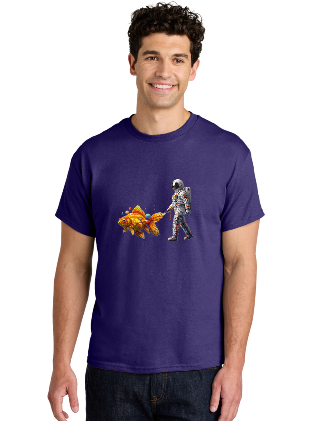 Astronaut-Walking-Goldfish-6 Men'S Graphic Tee, 100% Cotton, Comfortable Casual Summer Wear, Machine Washable, Vintage Camera, Old Camera, Antique Camera, Black Camera, Classic Photography, Photography Equipment, Nostalgic Device, Film Camera, Bao093
