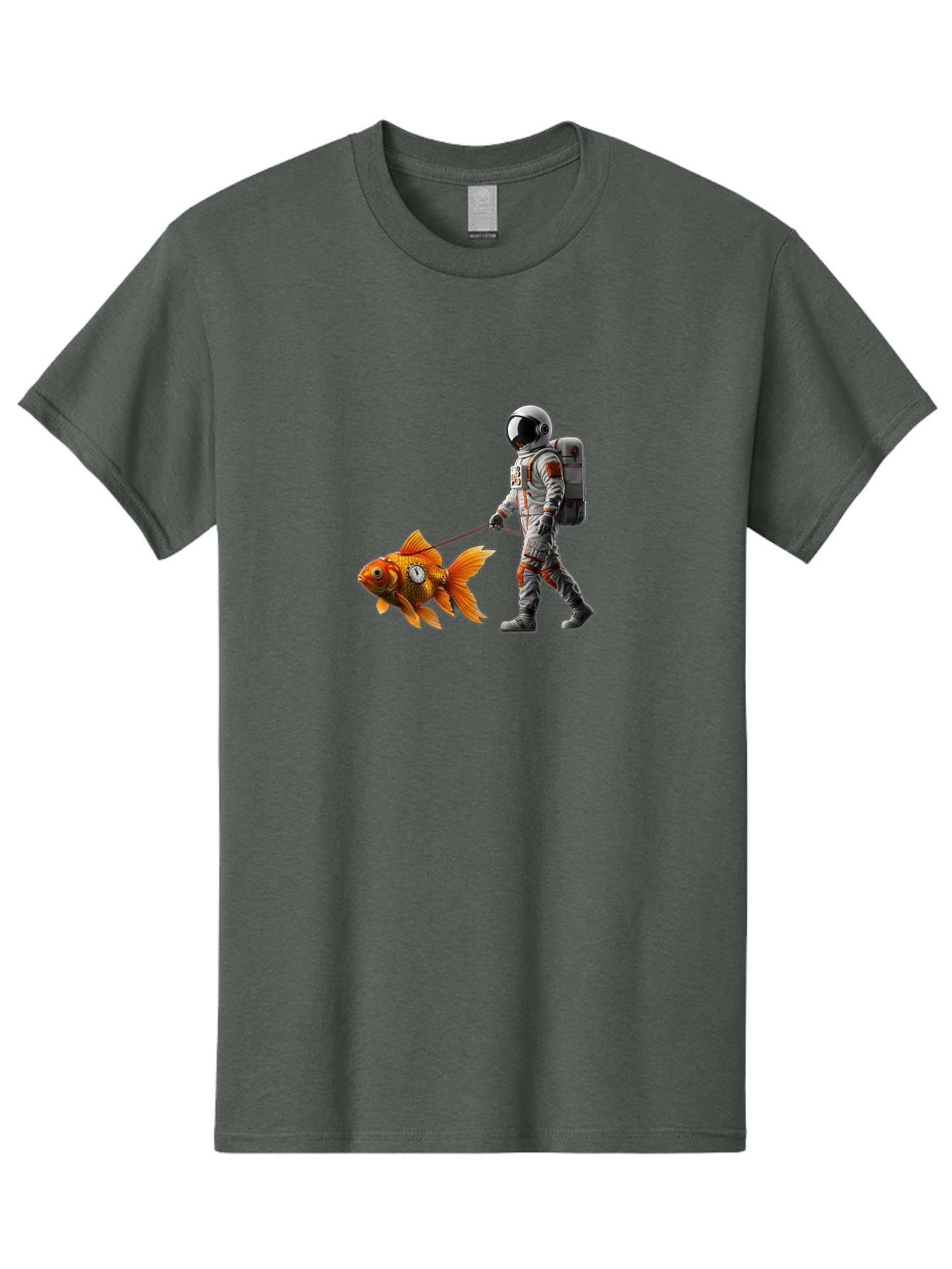 Astronaut-Walking-Goldfish-7 Men'S Graphic Tee, 100% Cotton, Comfortable Casual Summer Wear, Machine Washable, Vintage Camera, Old Camera, Antique Camera, Black Camera, Classic Photography, Photography Equipment, Nostalgic Device, Film Camera, Bao094