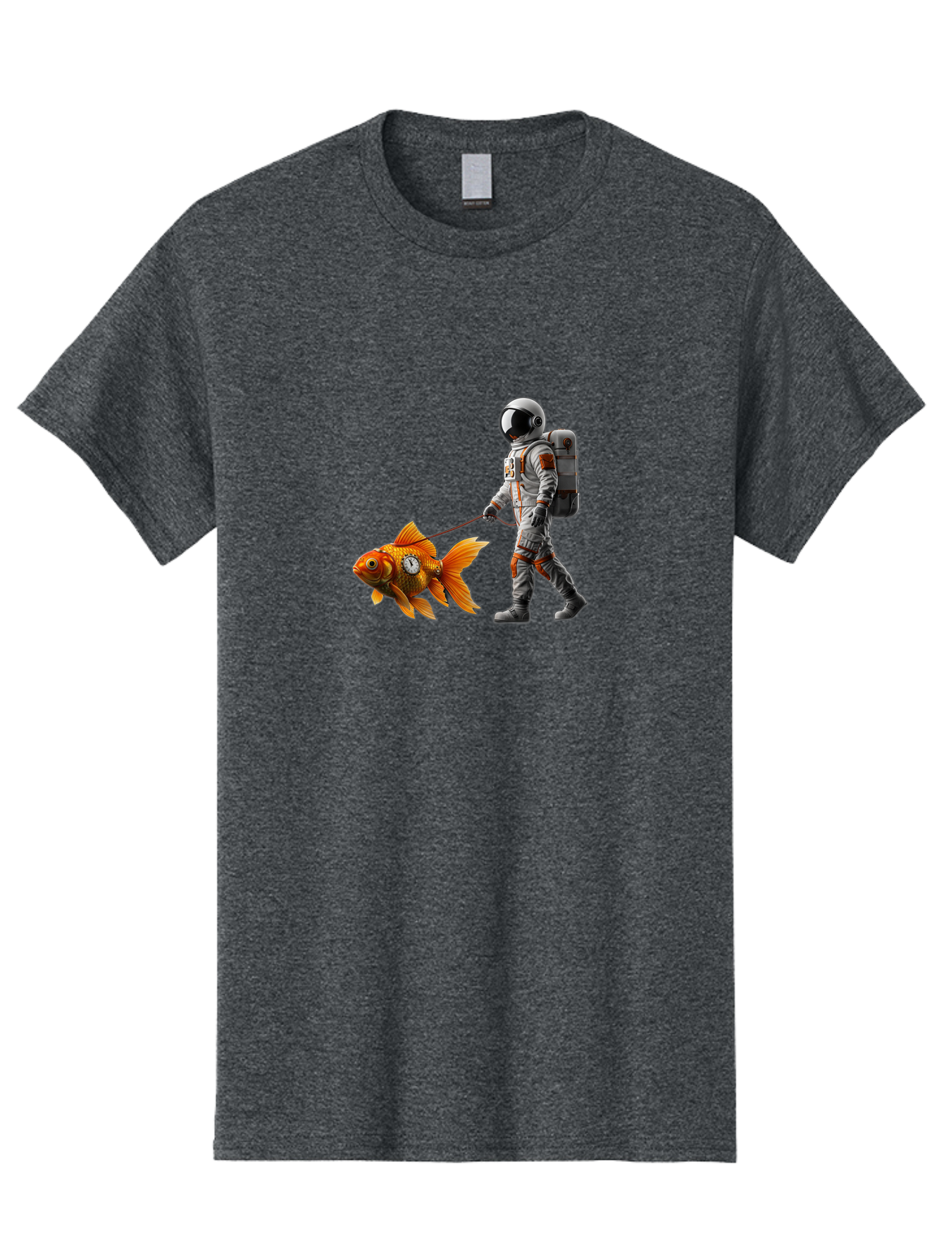 Astronaut-Walking-Goldfish-7 Men'S Graphic Tee, 100% Cotton, Comfortable Casual Summer Wear, Machine Washable, Vintage Camera, Old Camera, Antique Camera, Black Camera, Classic Photography, Photography Equipment, Nostalgic Device, Film Camera, Bao094
