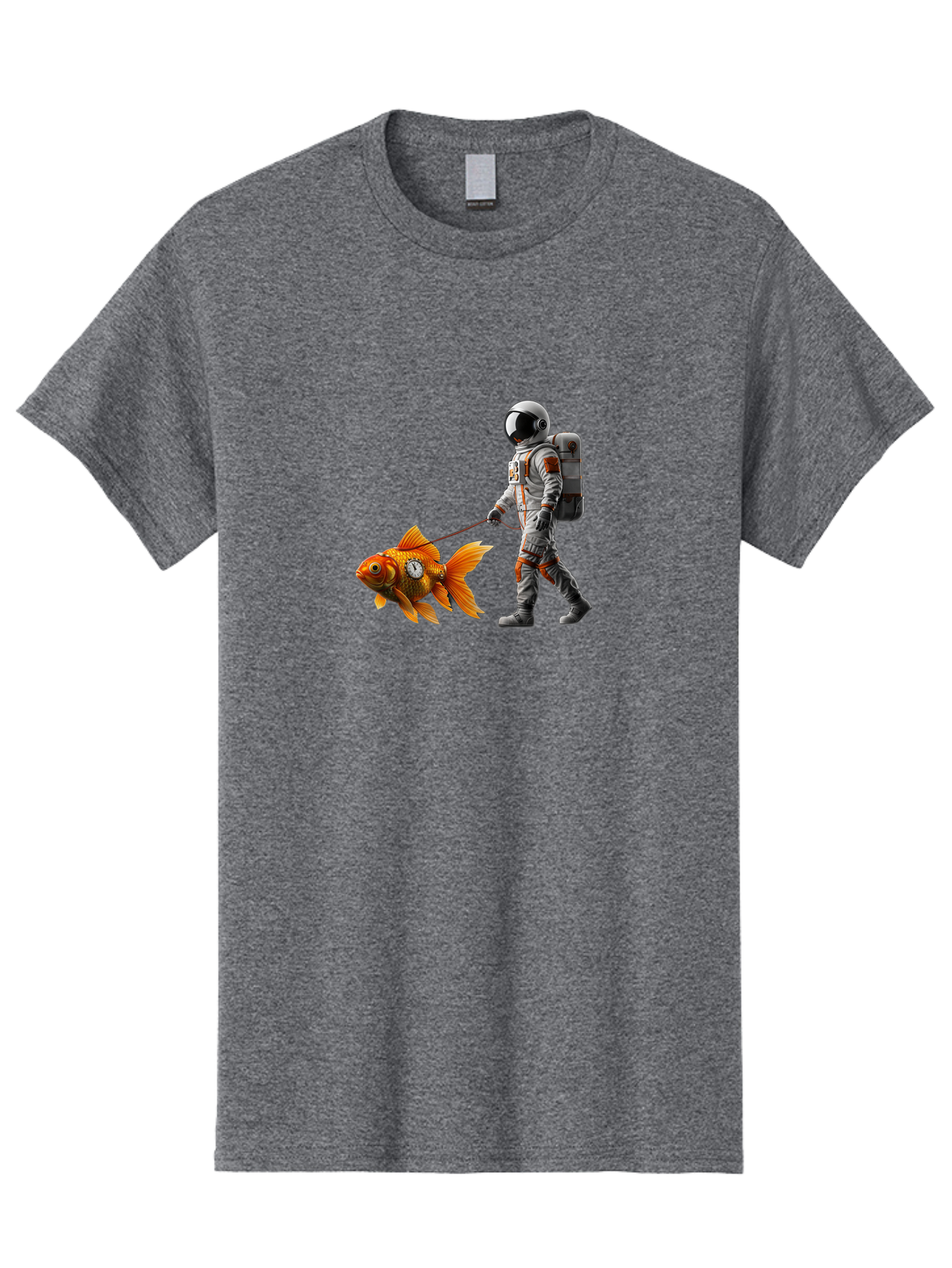 Astronaut-Walking-Goldfish-7 Men'S Graphic Tee, 100% Cotton, Comfortable Casual Summer Wear, Machine Washable, Vintage Camera, Old Camera, Antique Camera, Black Camera, Classic Photography, Photography Equipment, Nostalgic Device, Film Camera, Bao094