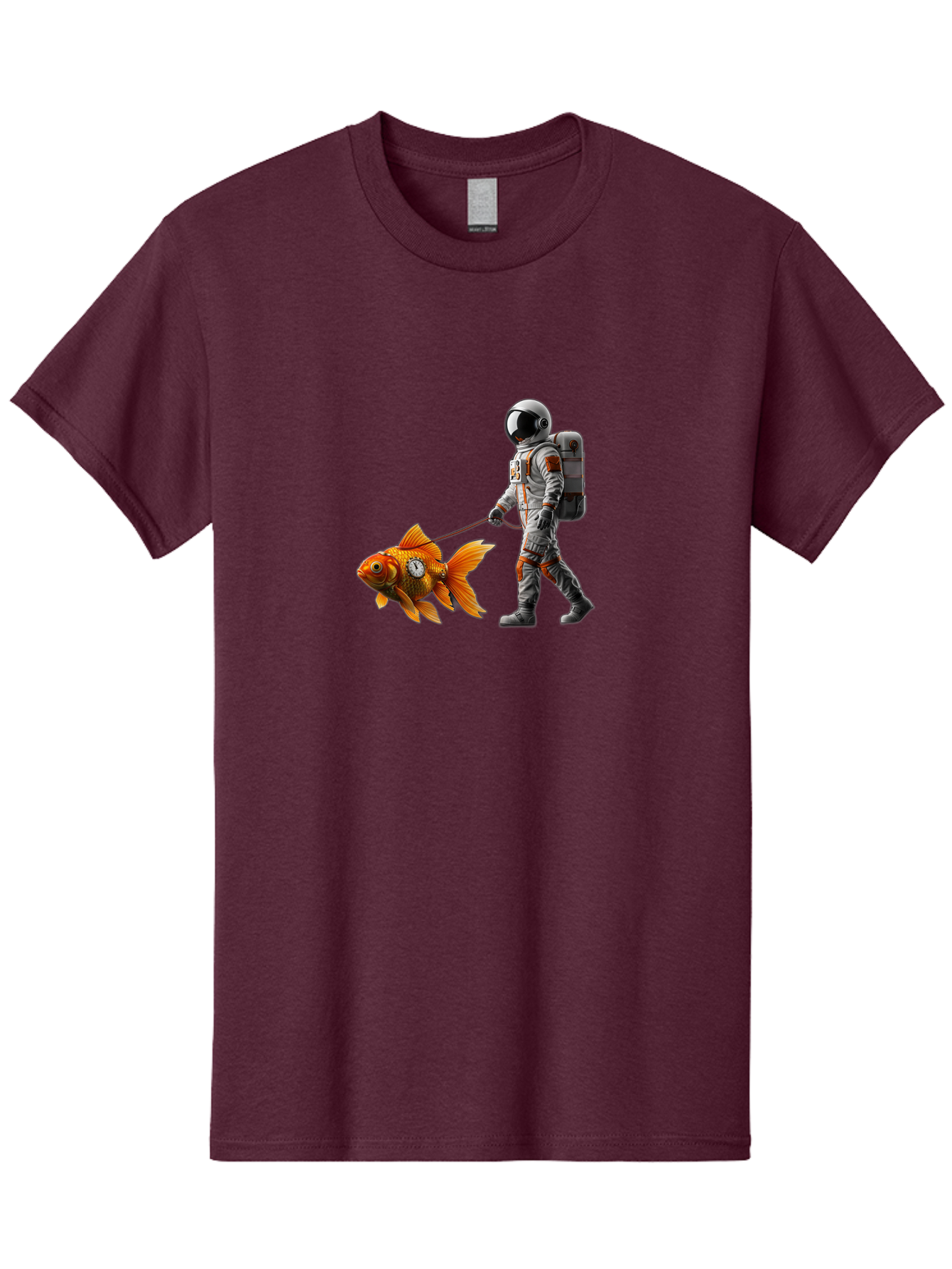 Astronaut-Walking-Goldfish-7 Men'S Graphic Tee, 100% Cotton, Comfortable Casual Summer Wear, Machine Washable, Vintage Camera, Old Camera, Antique Camera, Black Camera, Classic Photography, Photography Equipment, Nostalgic Device, Film Camera, Bao094