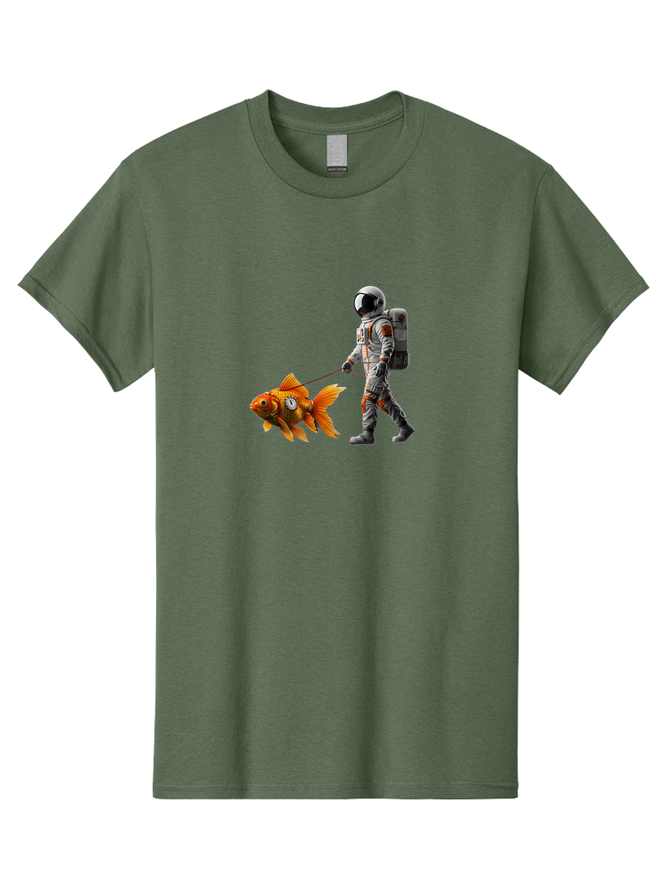 Astronaut-Walking-Goldfish-7 Men'S Graphic Tee, 100% Cotton, Comfortable Casual Summer Wear, Machine Washable, Vintage Camera, Old Camera, Antique Camera, Black Camera, Classic Photography, Photography Equipment, Nostalgic Device, Film Camera, Bao094