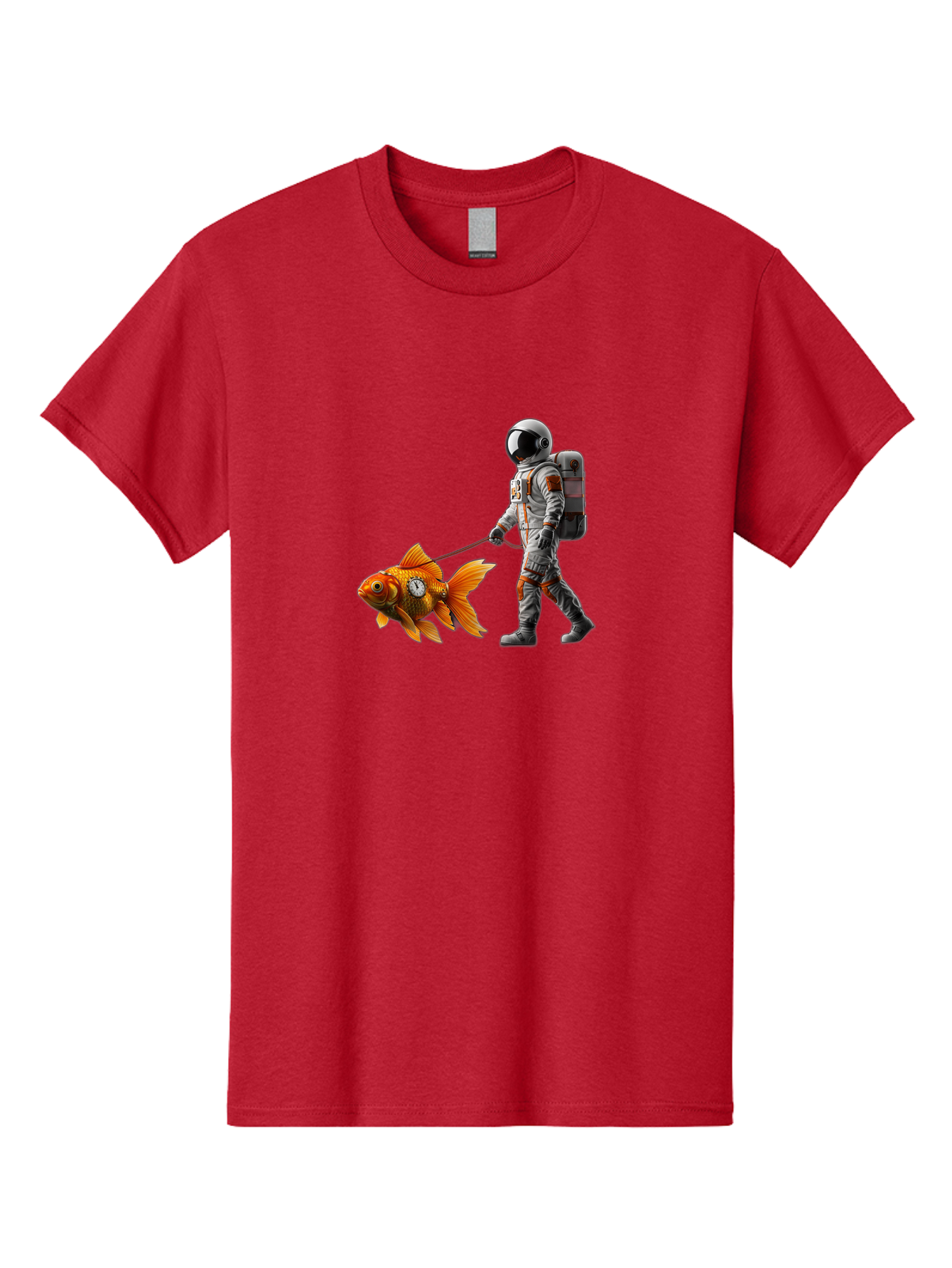 Astronaut-Walking-Goldfish-7 Men'S Graphic Tee, 100% Cotton, Comfortable Casual Summer Wear, Machine Washable, Vintage Camera, Old Camera, Antique Camera, Black Camera, Classic Photography, Photography Equipment, Nostalgic Device, Film Camera, Bao094
