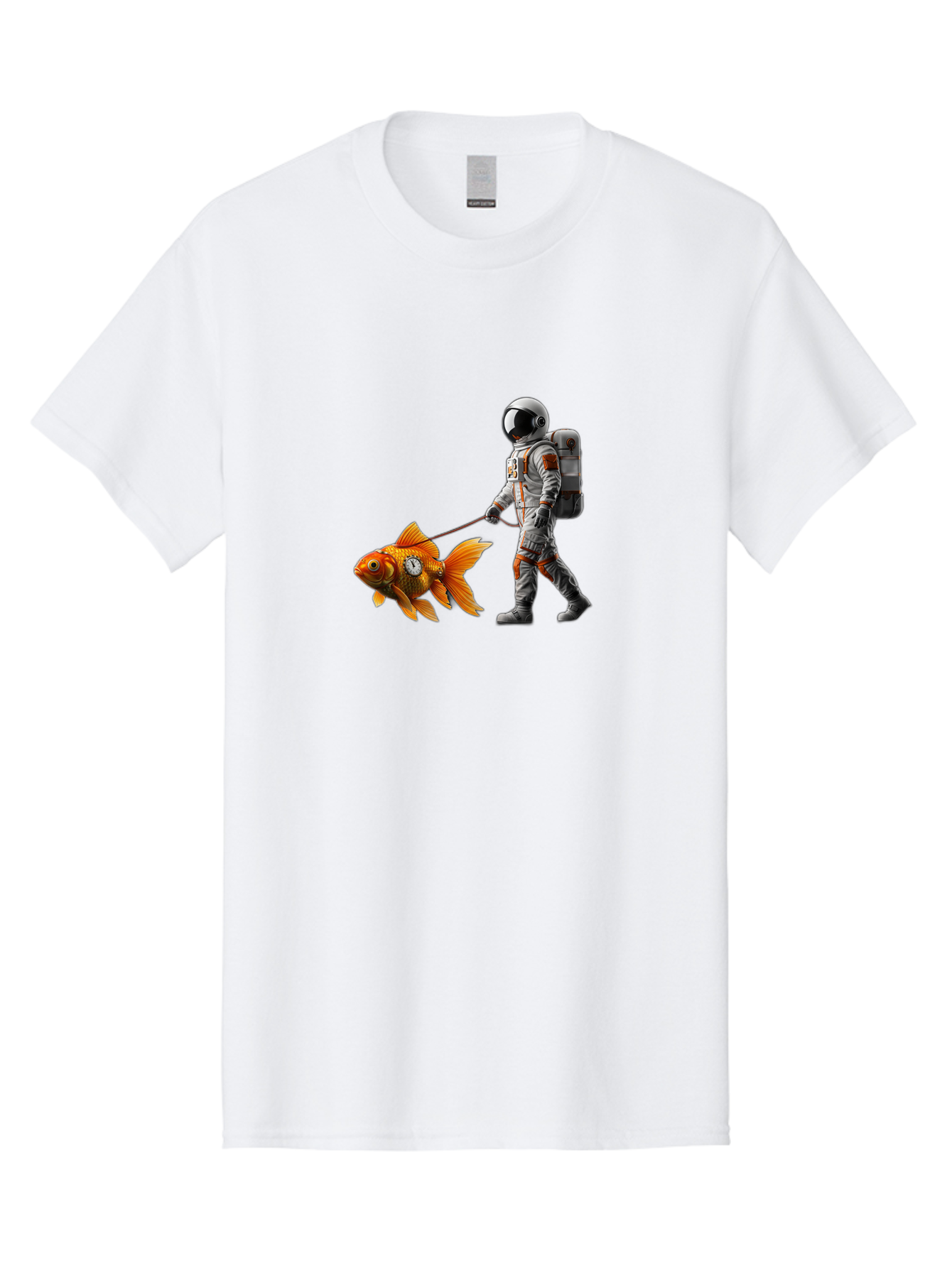 Astronaut-Walking-Goldfish-7 Men'S Graphic Tee, 100% Cotton, Comfortable Casual Summer Wear, Machine Washable, Vintage Camera, Old Camera, Antique Camera, Black Camera, Classic Photography, Photography Equipment, Nostalgic Device, Film Camera, Bao094