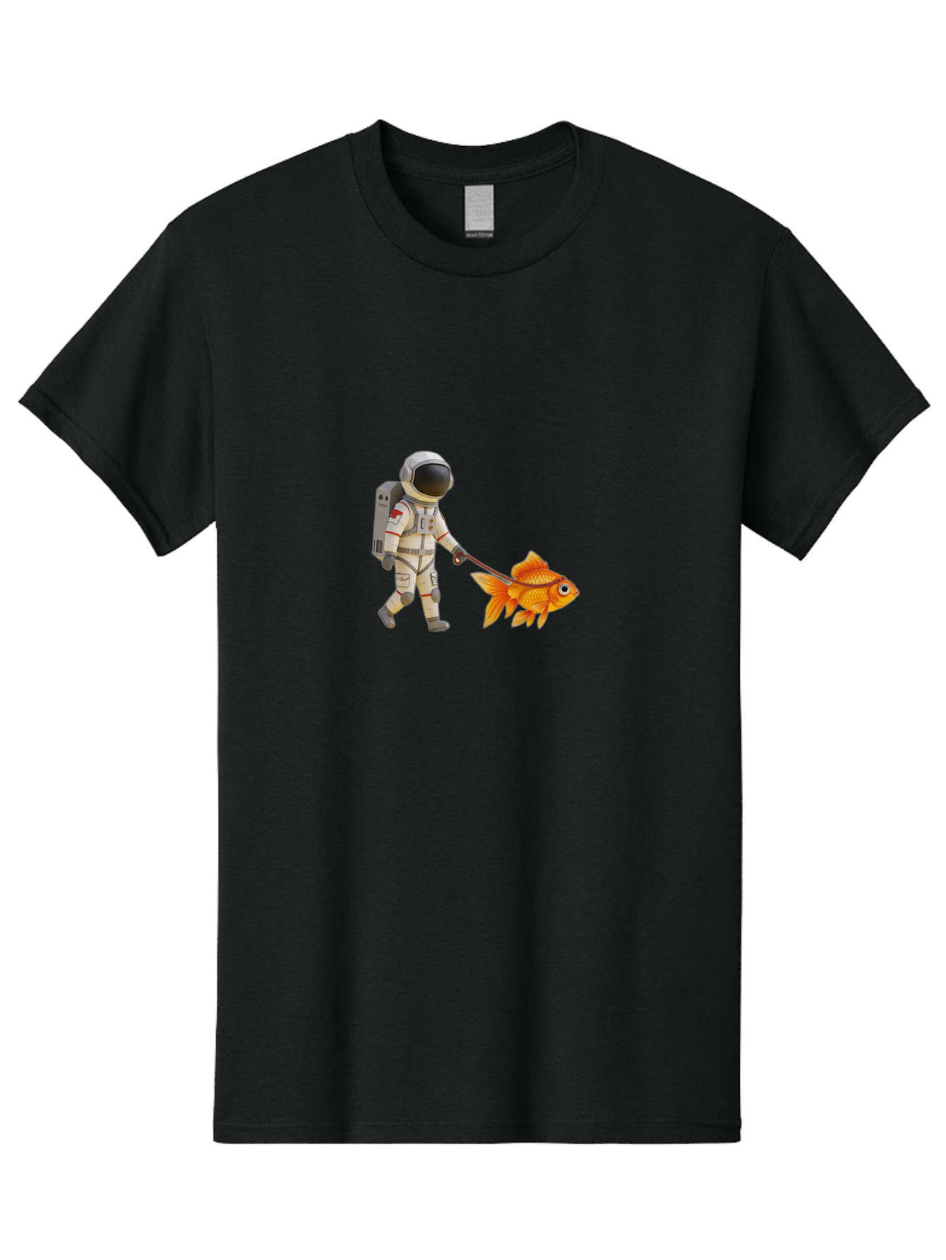 Astronaut-Walking-Goldfish-9 Men'S Graphic Tee, 100% Cotton, Comfortable Casual Summer Wear, Machine Washable, Vintage Camera, Old Camera, Antique Camera, Black Camera, Classic Photography, Photography Equipment, Nostalgic Device, Film Camera, Bao096