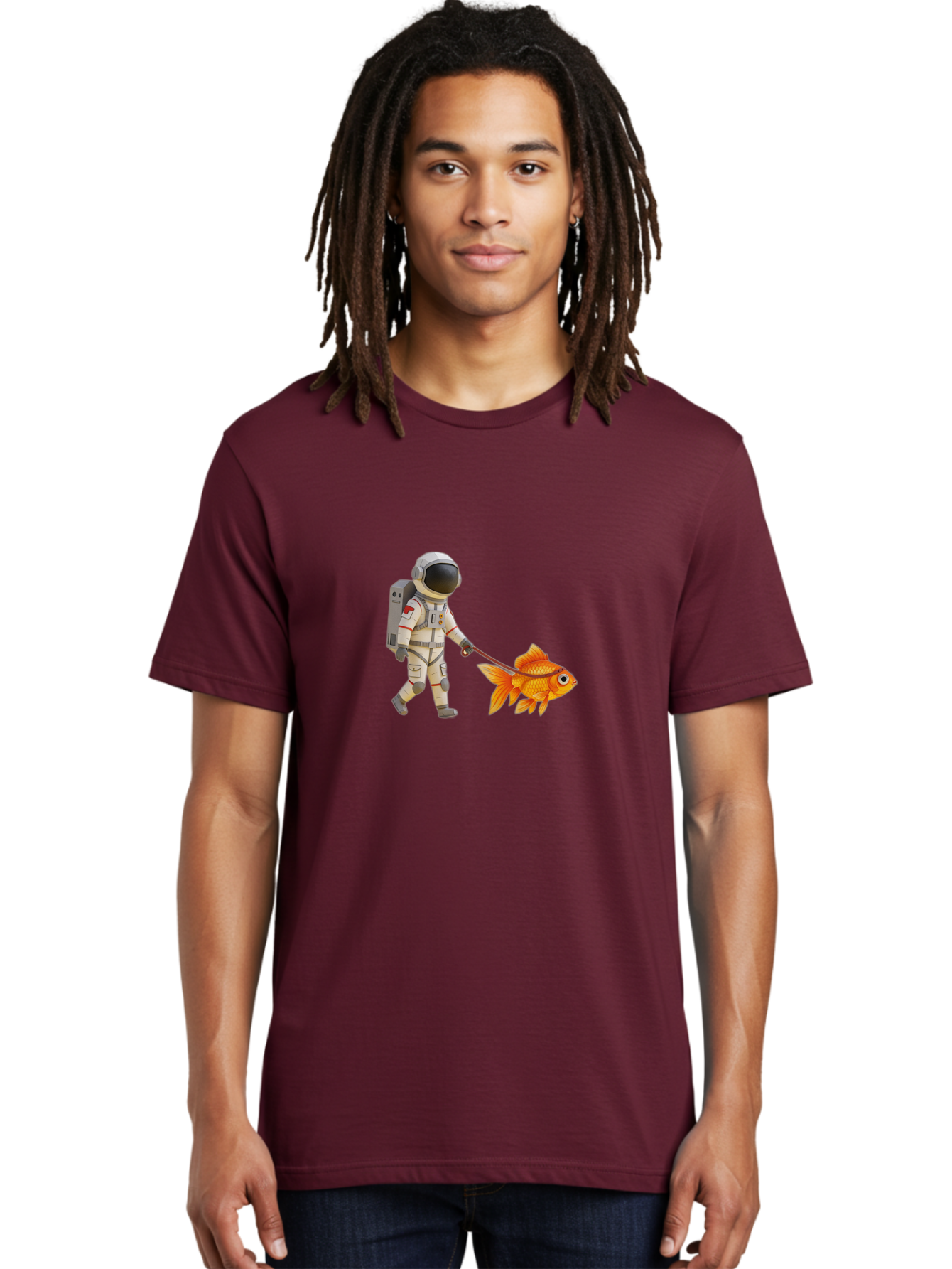 Astronaut-Walking-Goldfish-9 Men'S Graphic Tee, 100% Cotton, Comfortable Casual Summer Wear, Machine Washable, Vintage Camera, Old Camera, Antique Camera, Black Camera, Classic Photography, Photography Equipment, Nostalgic Device, Film Camera, Bao096