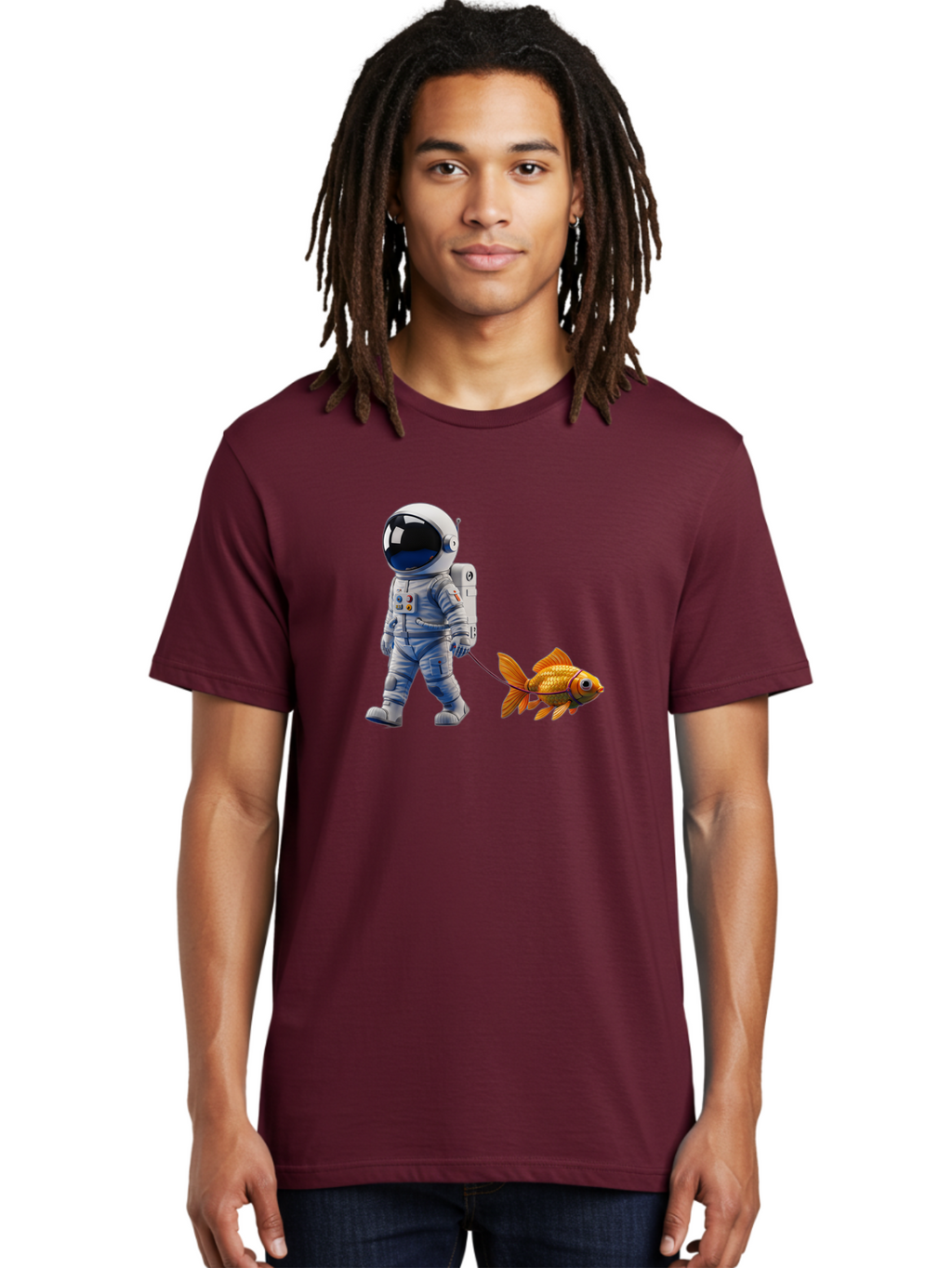 Astronaut-Walking-Goldfish Men'S Graphic Tee, 100% Cotton, Comfortable Casual Summer Wear, Machine Washable, Vintage Camera, Old Camera, Antique Camera, Black Camera, Classic Photography, Photography Equipment, Nostalgic Device, Film Camera, Bao097