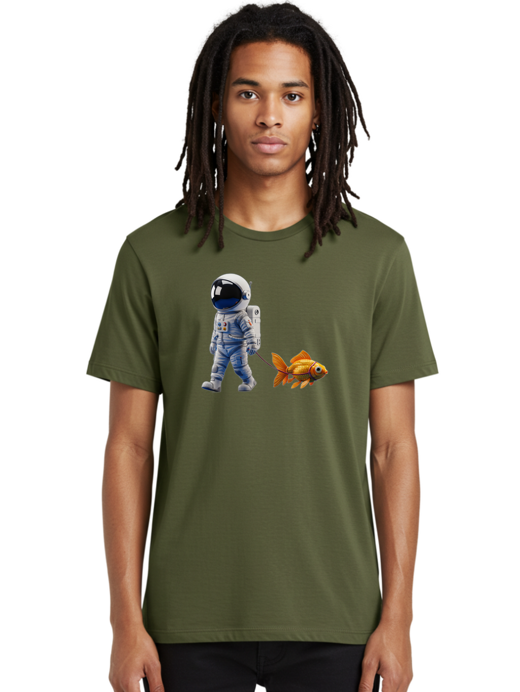 Astronaut-Walking-Goldfish Men'S Graphic Tee, 100% Cotton, Comfortable Casual Summer Wear, Machine Washable, Vintage Camera, Old Camera, Antique Camera, Black Camera, Classic Photography, Photography Equipment, Nostalgic Device, Film Camera, Bao097