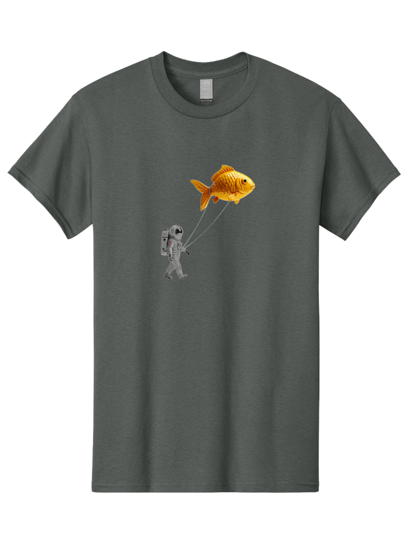 Astronaut-With-Goldfish-Balloon Men'S Graphic Tee, 100% Cotton, Comfortable Casual Summer Wear, Machine Washable, Vintage Camera, Old Camera, Antique Camera, Black Camera, Classic Photography, Photography Equipment, Nostalgic Device, Bao098
