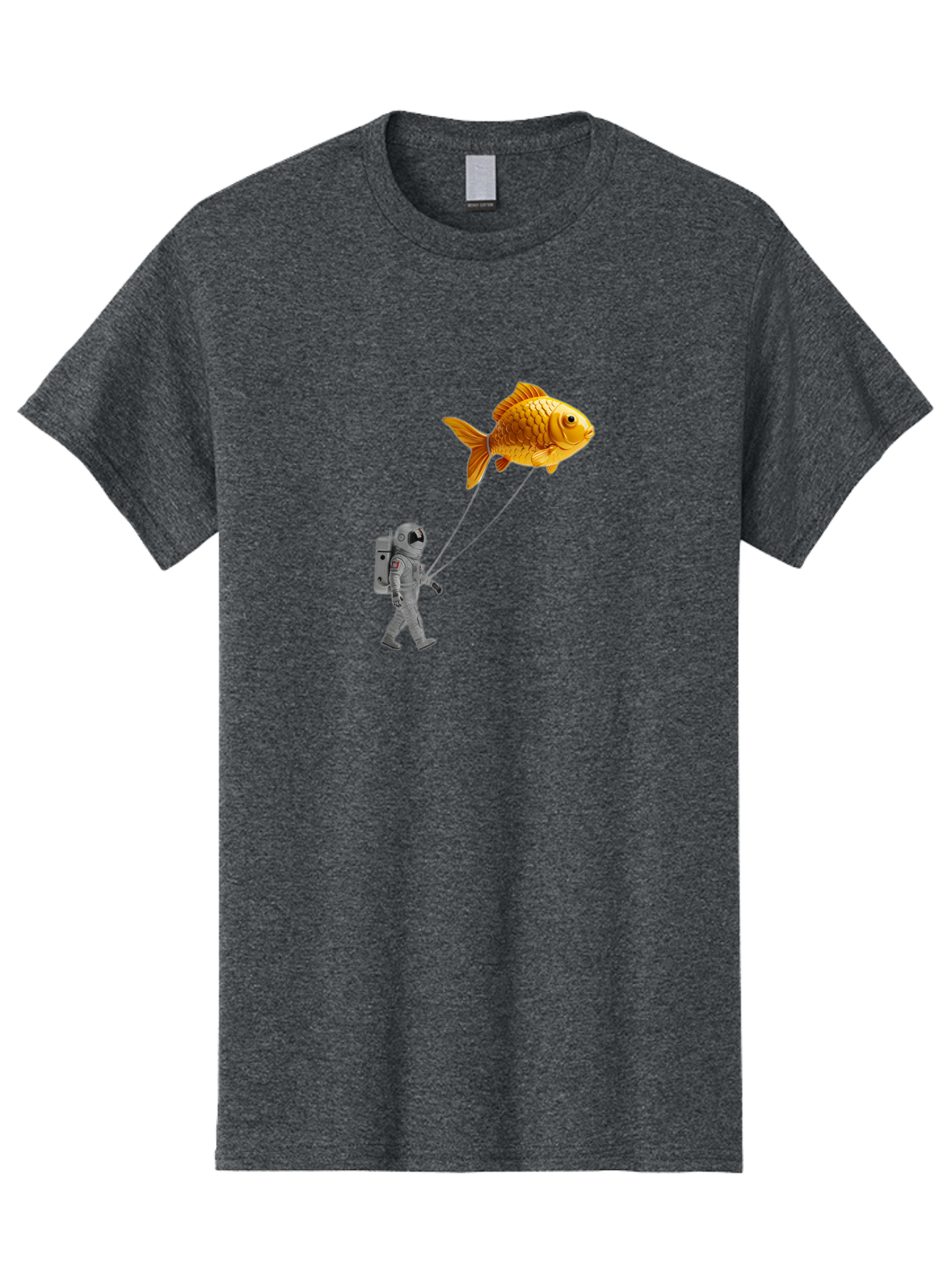 Astronaut-With-Goldfish-Balloon Men'S Graphic Tee, 100% Cotton, Comfortable Casual Summer Wear, Machine Washable, Vintage Camera, Old Camera, Antique Camera, Black Camera, Classic Photography, Photography Equipment, Nostalgic Device, Bao098