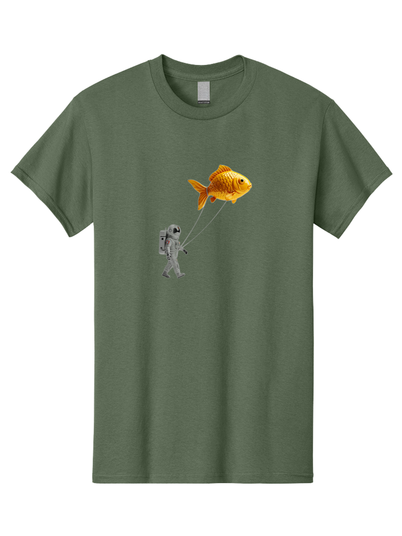 Astronaut-With-Goldfish-Balloon Men'S Graphic Tee, 100% Cotton, Comfortable Casual Summer Wear, Machine Washable, Vintage Camera, Old Camera, Antique Camera, Black Camera, Classic Photography, Photography Equipment, Nostalgic Device, Bao098