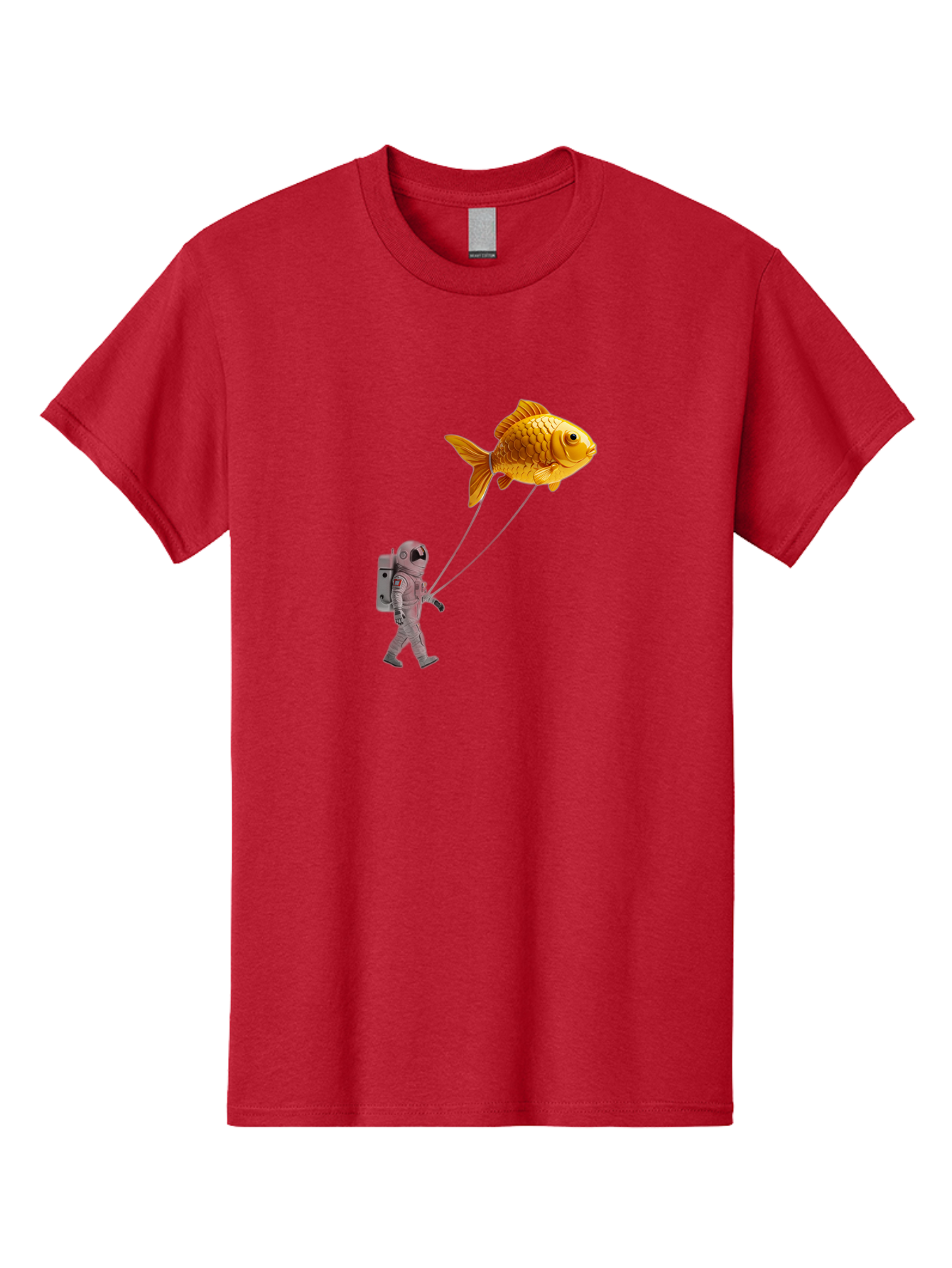 Astronaut-With-Goldfish-Balloon Men'S Graphic Tee, 100% Cotton, Comfortable Casual Summer Wear, Machine Washable, Vintage Camera, Old Camera, Antique Camera, Black Camera, Classic Photography, Photography Equipment, Nostalgic Device, Bao098