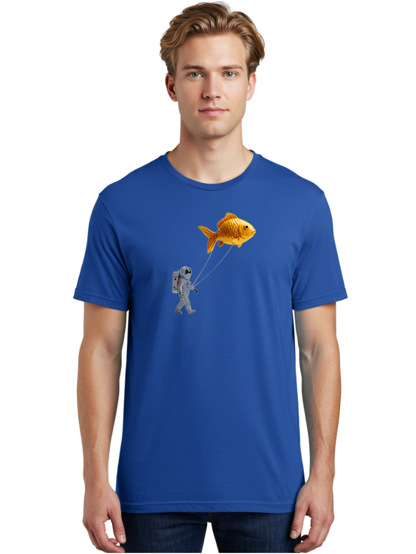 Astronaut-With-Goldfish-Balloon Men'S Graphic Tee, 100% Cotton, Comfortable Casual Summer Wear, Machine Washable, Vintage Camera, Old Camera, Antique Camera, Black Camera, Classic Photography, Photography Equipment, Nostalgic Device, Bao098